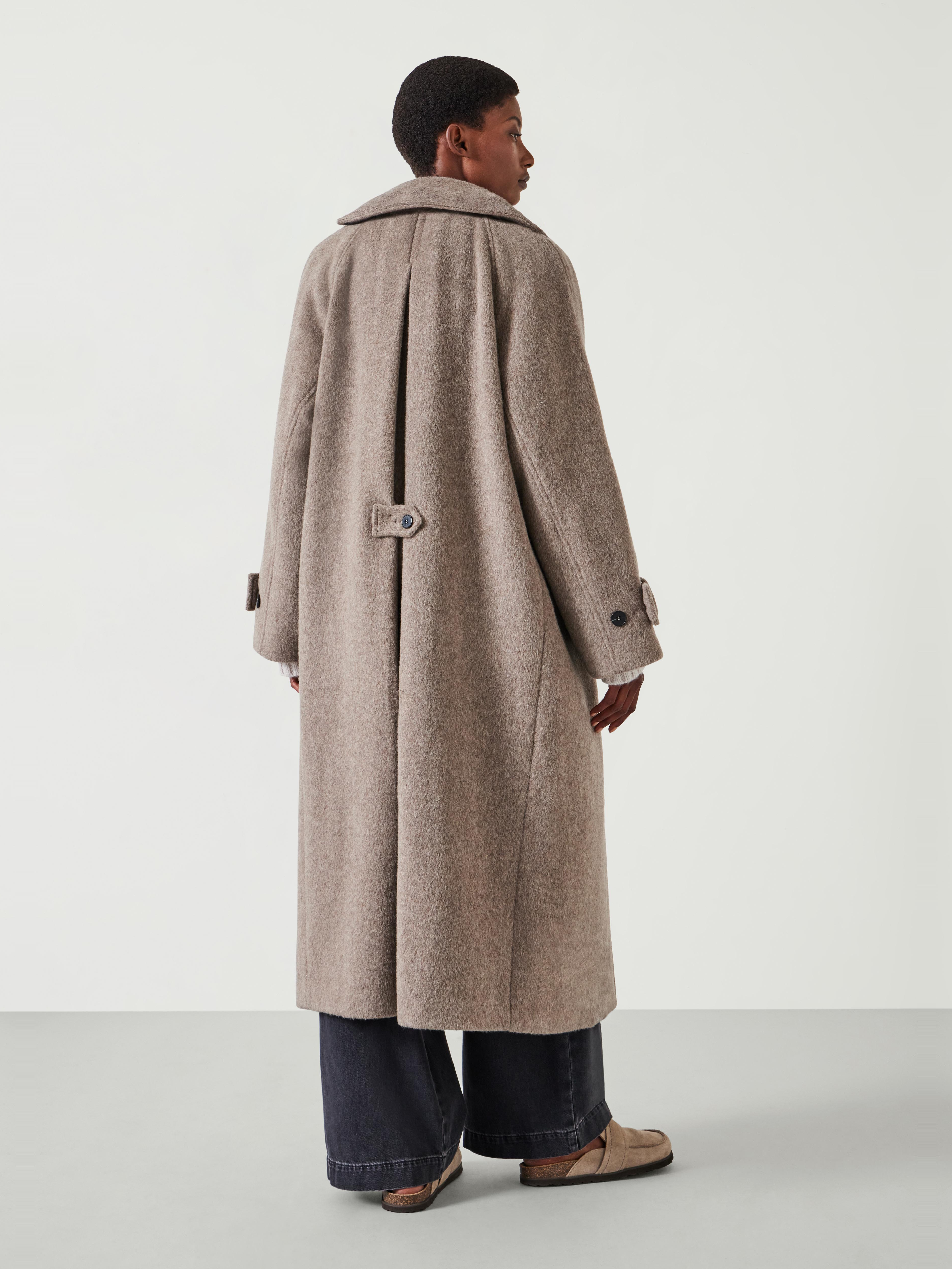 Munroe Pure Wool Oversized Cocoon Coat