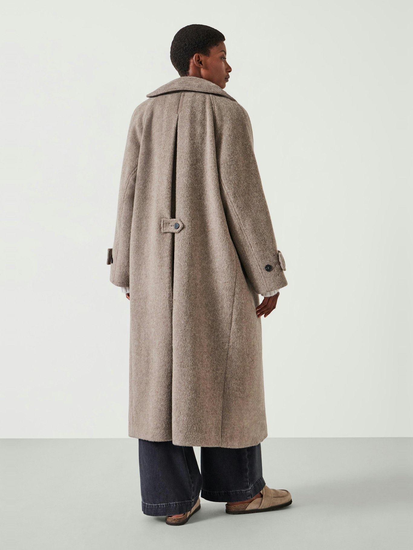 012326-0339-03 Munroe Pure Wool Oversized Cocoon Coat
