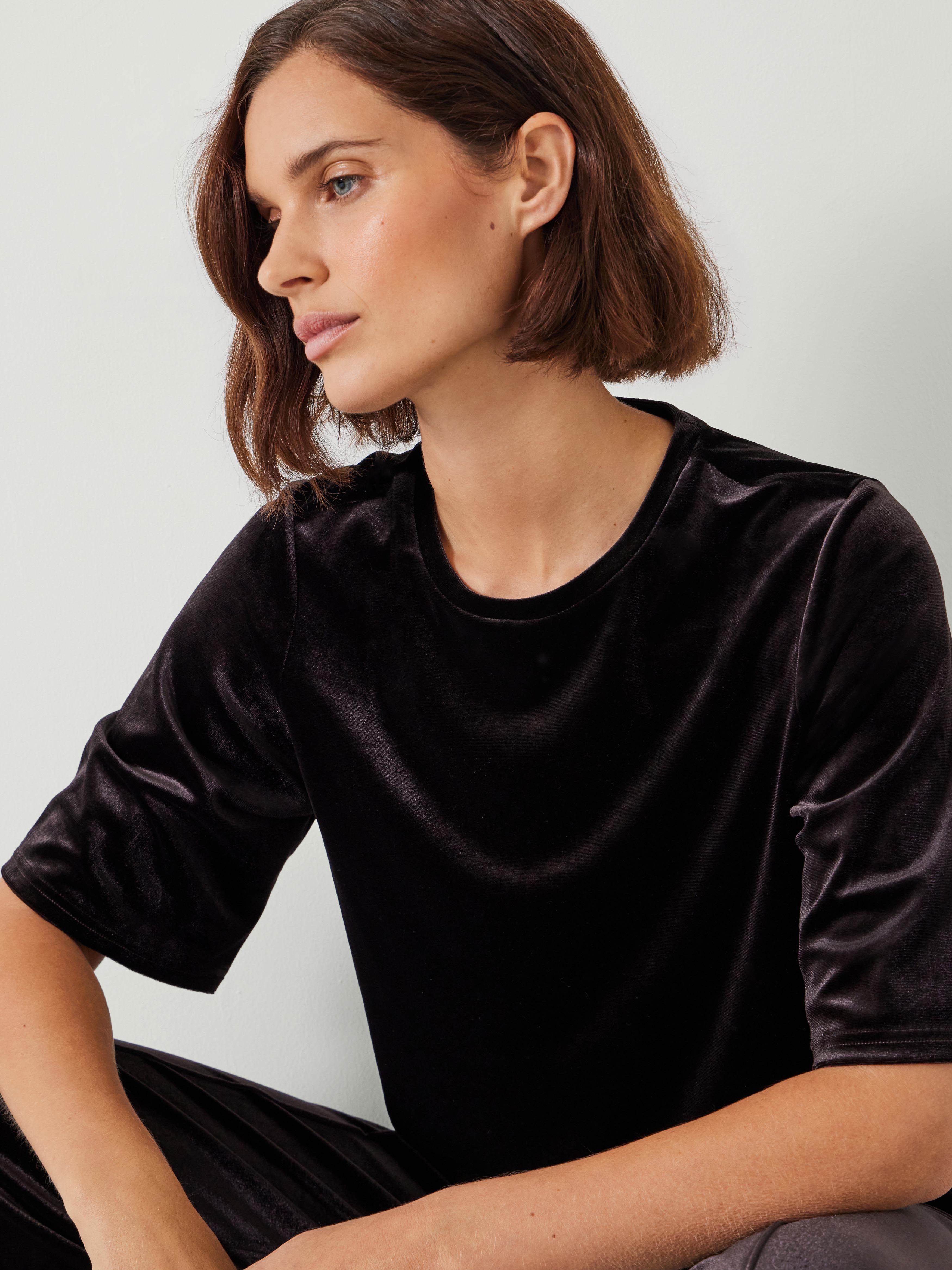 Hadley Velvet T-Shirt