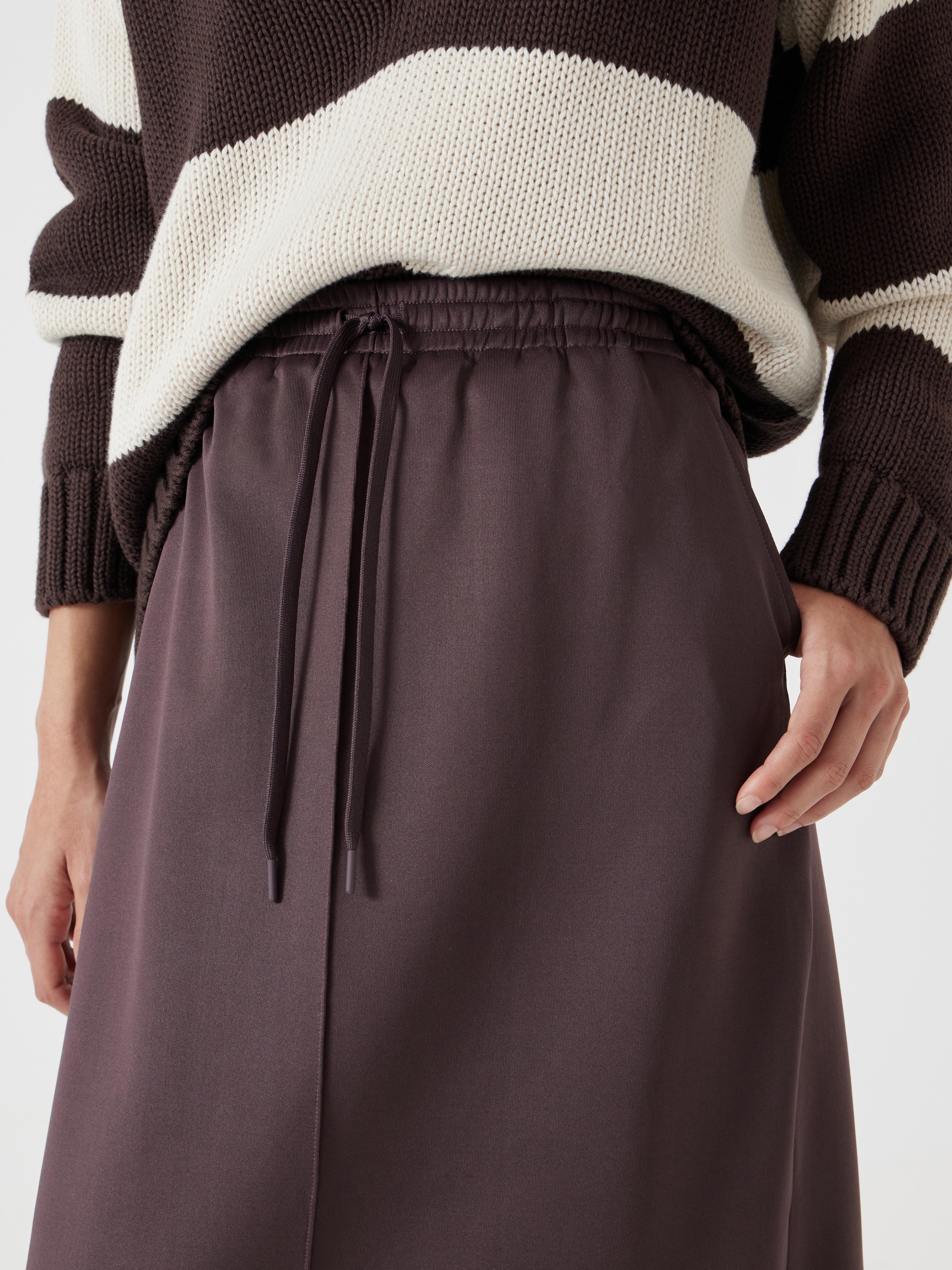 Harrison Pintuck Jersey Skirt