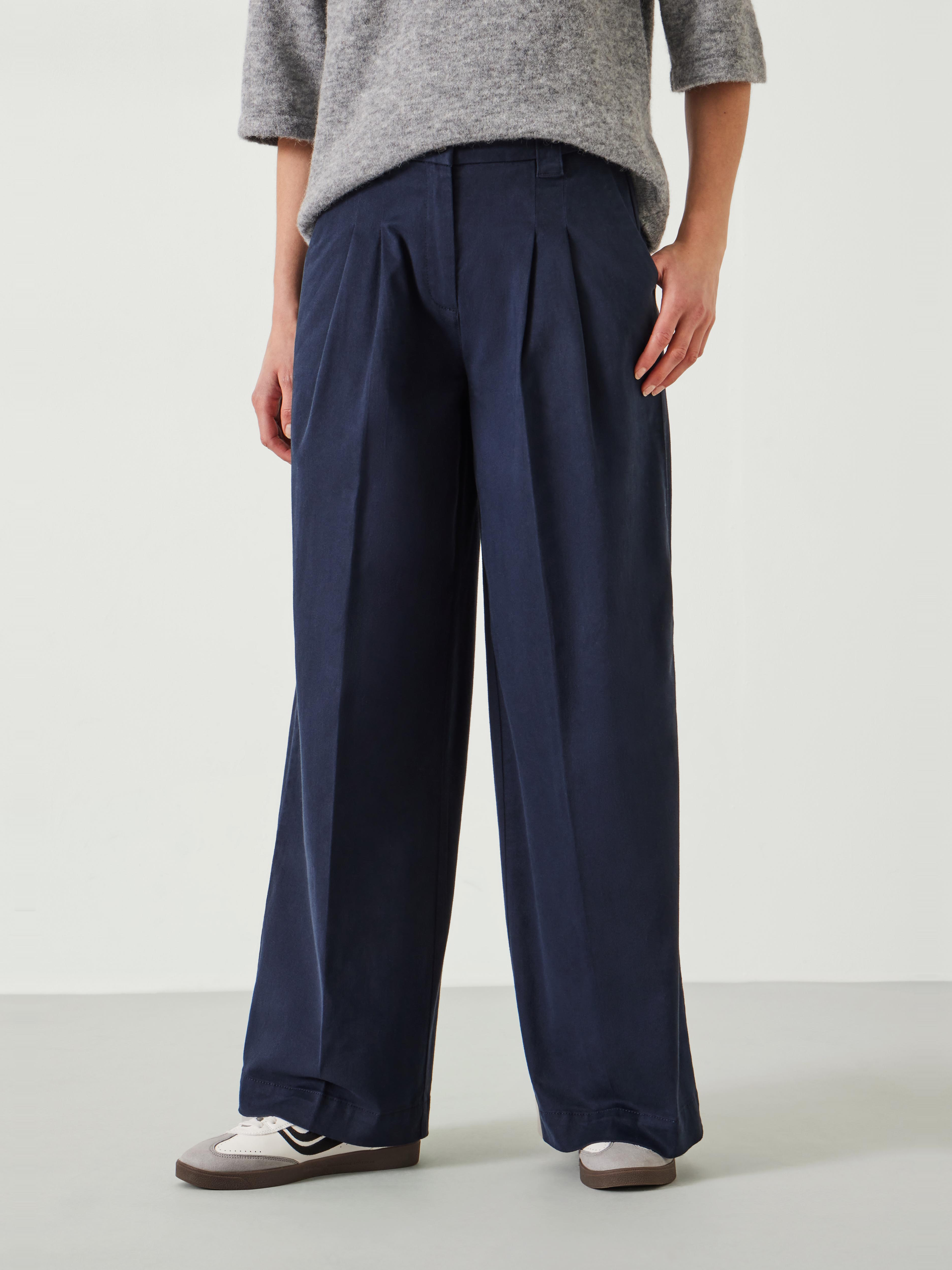 Ali Wide Leg Chino Trousers