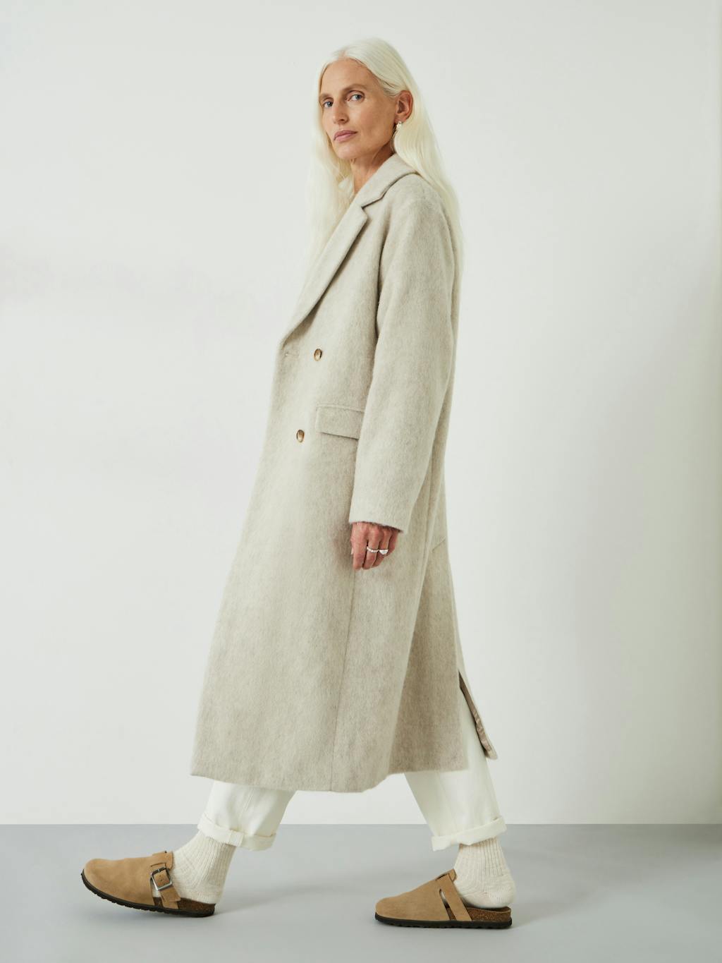 009911-0013-02 Scout Double Breasted Wool Coat