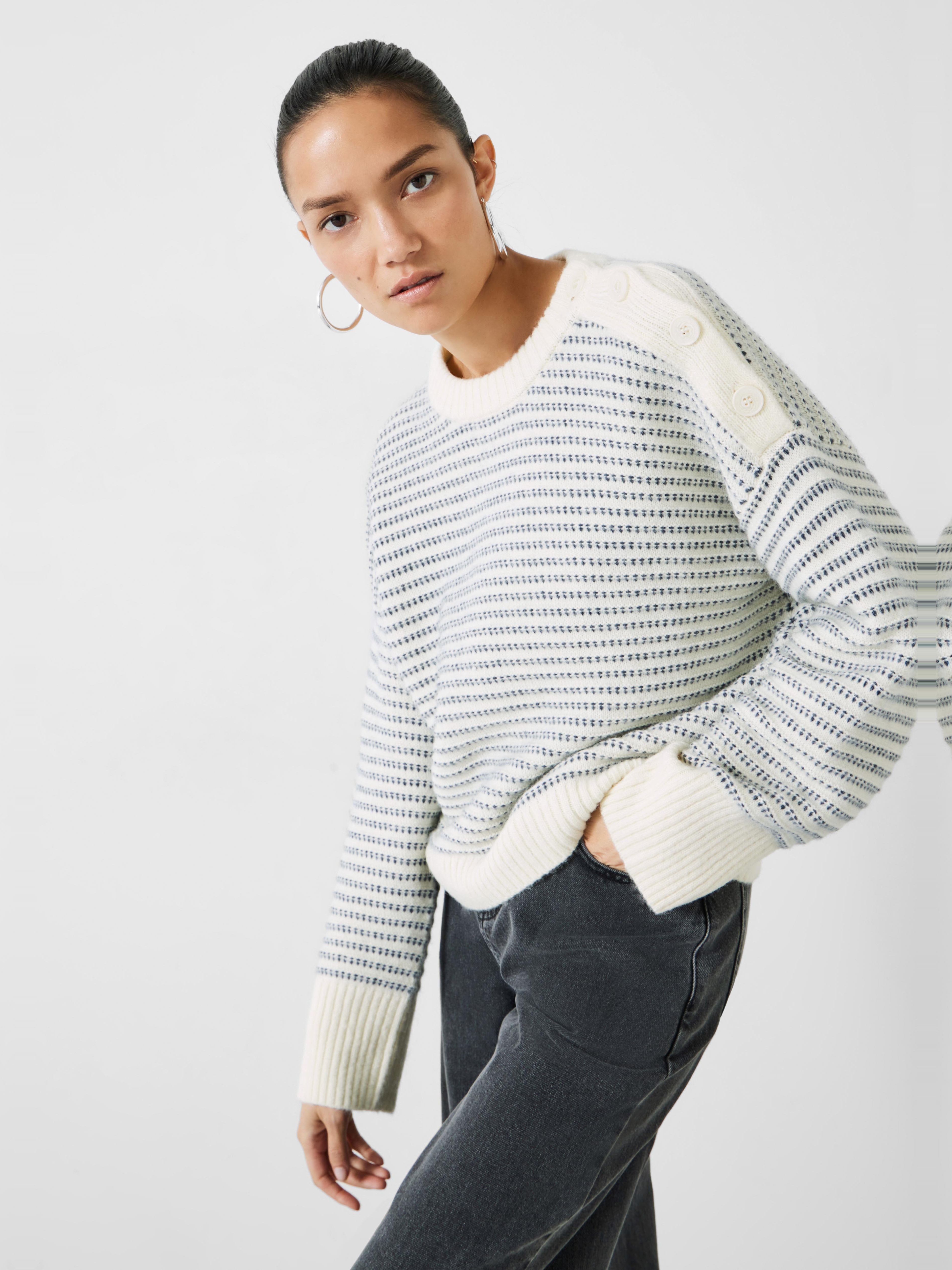 Zoya Stripe Alpaca Blend Jumper