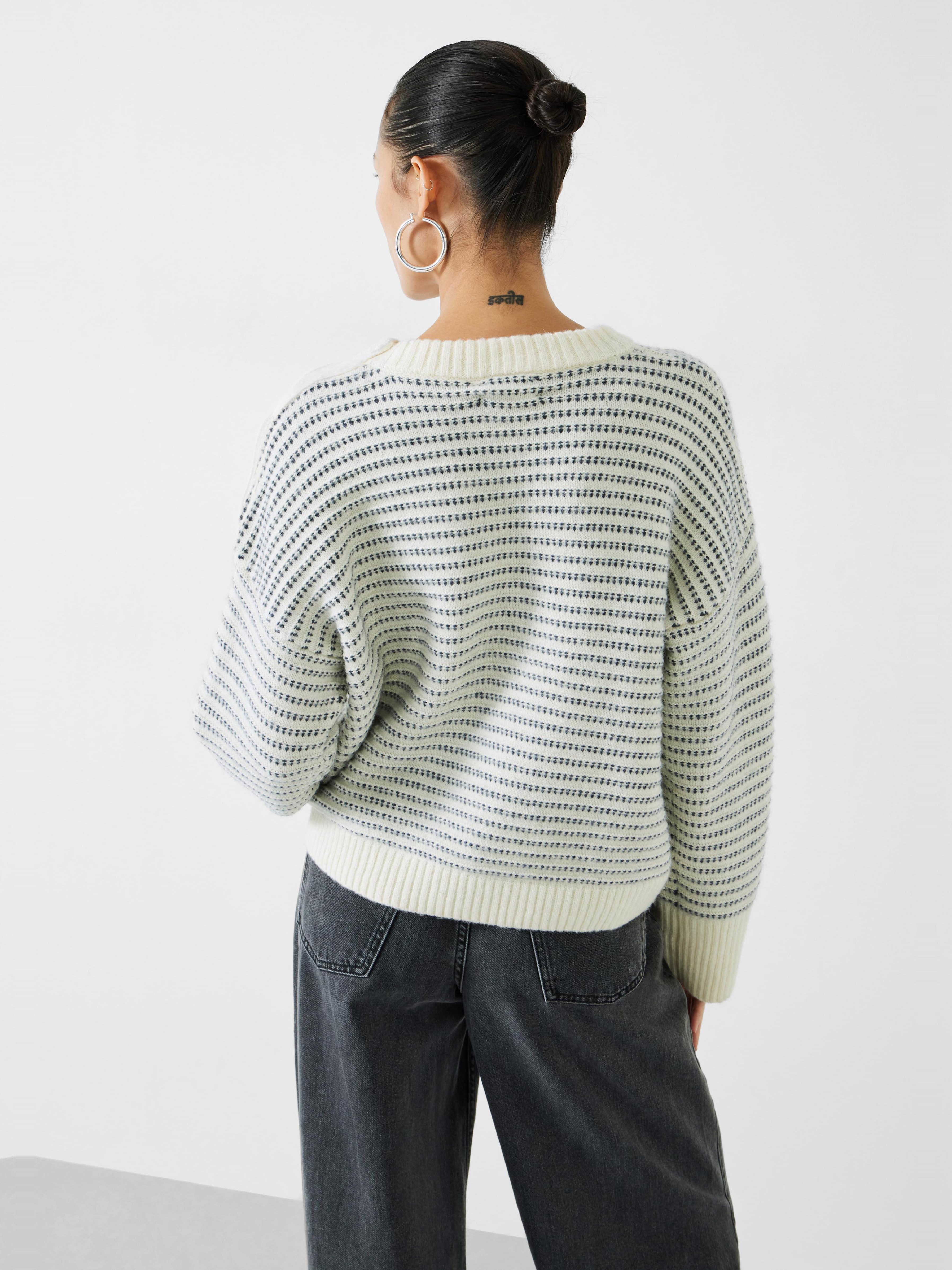 Zoya Stripe Alpaca Blend Jumper