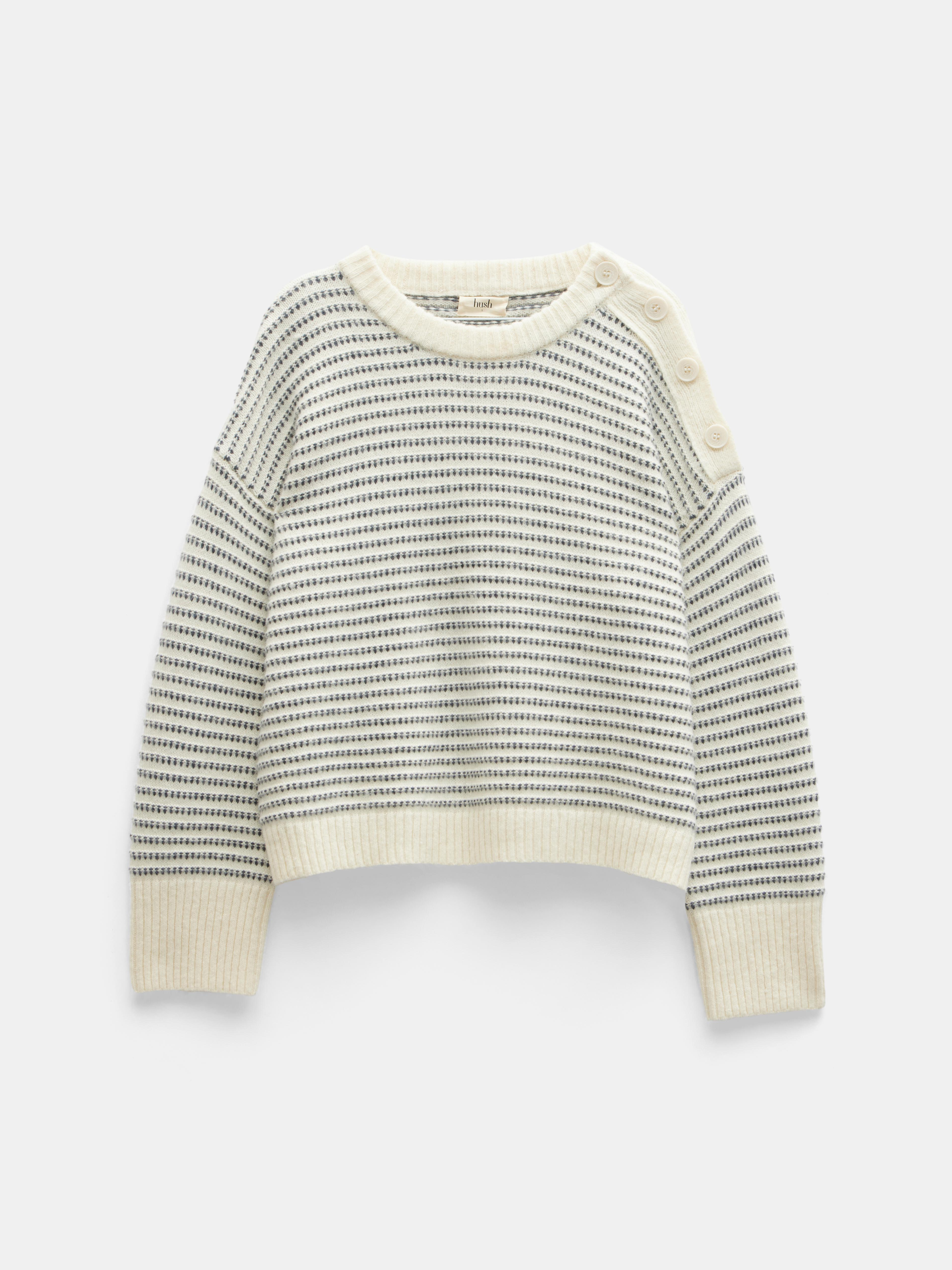 Zoya Stripe Alpaca Blend Jumper