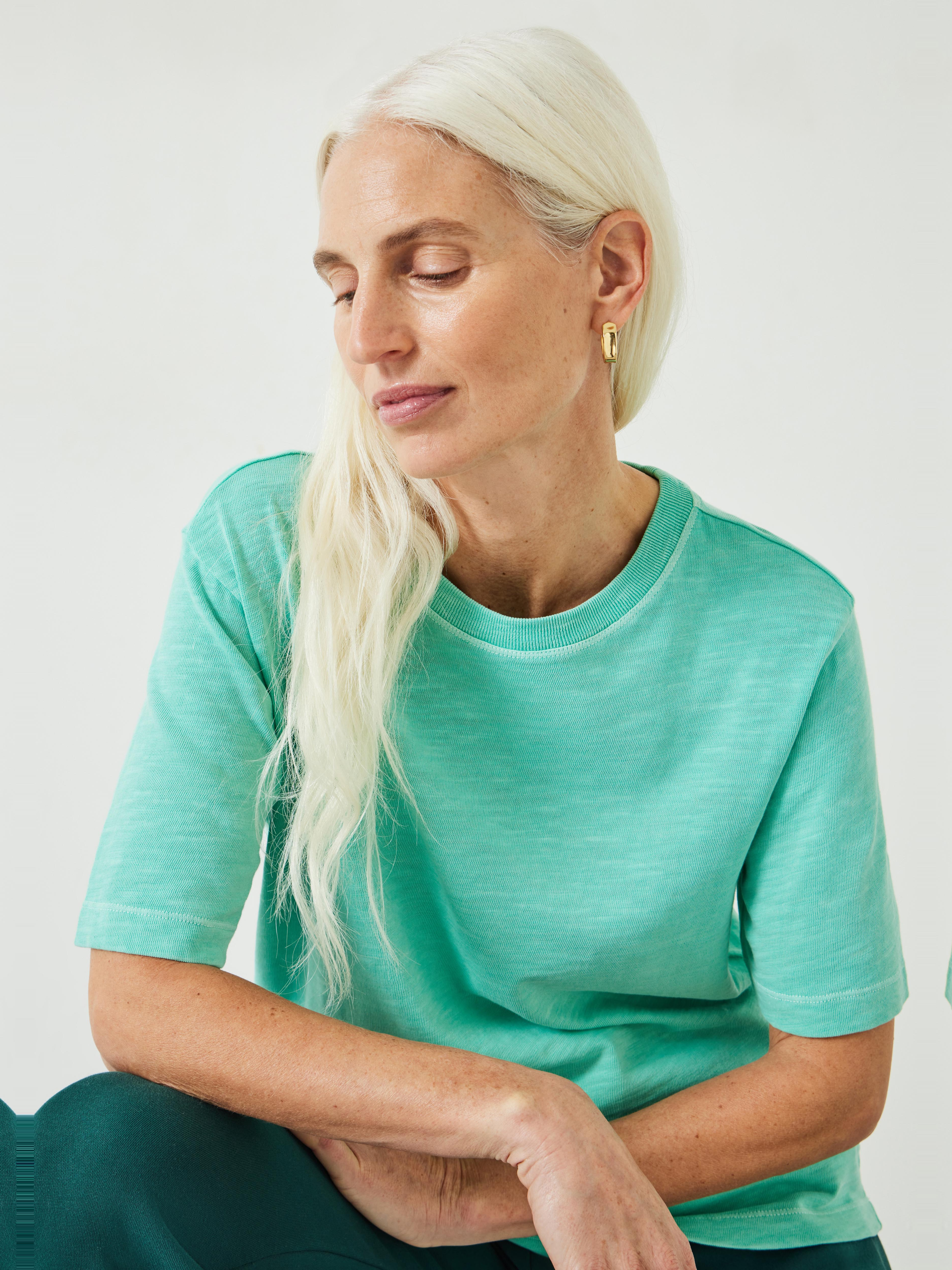 Reagan Brushed Cotton T-Shirt