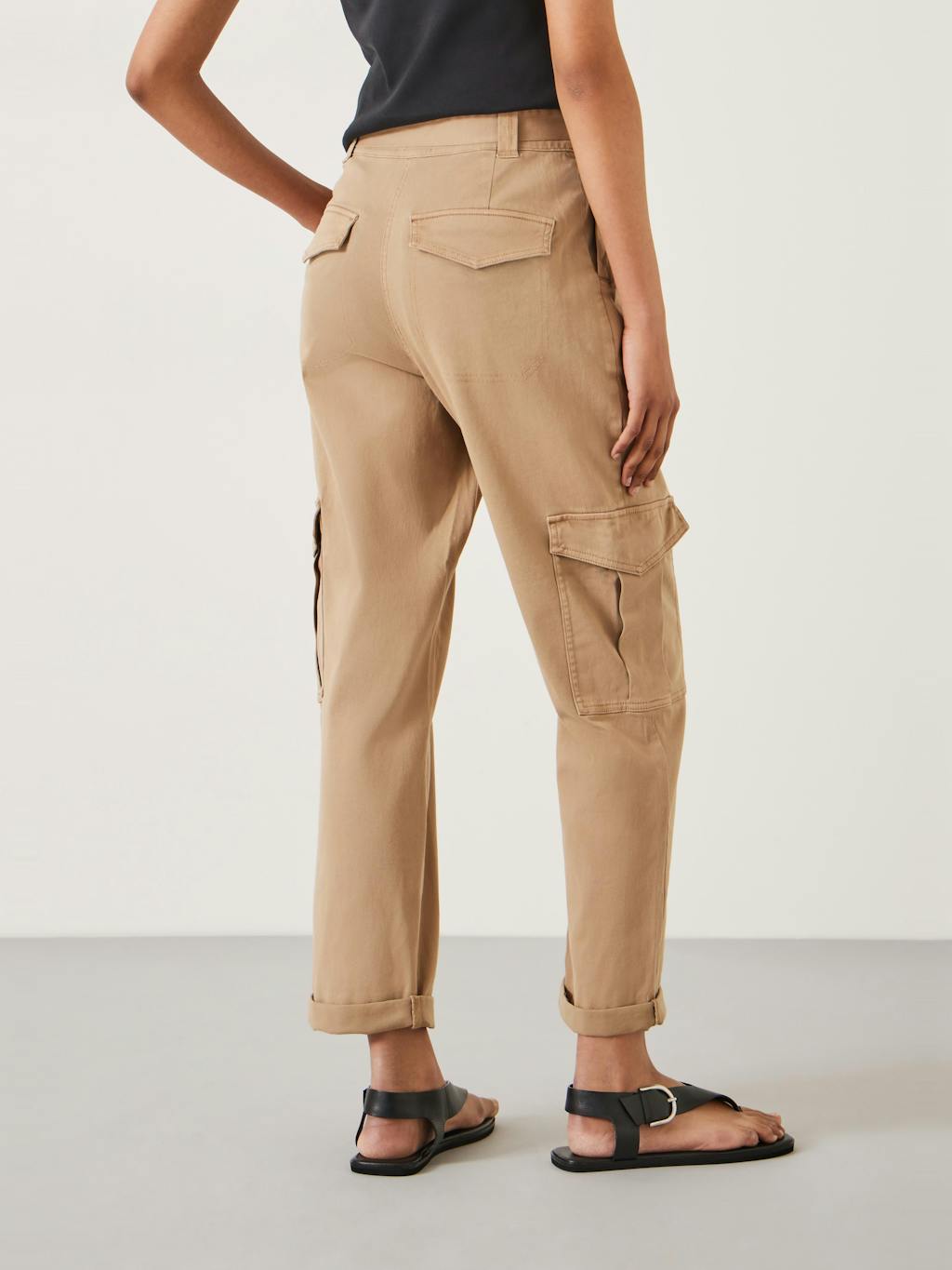 010619-0499-03 High Waist Belted Trousers