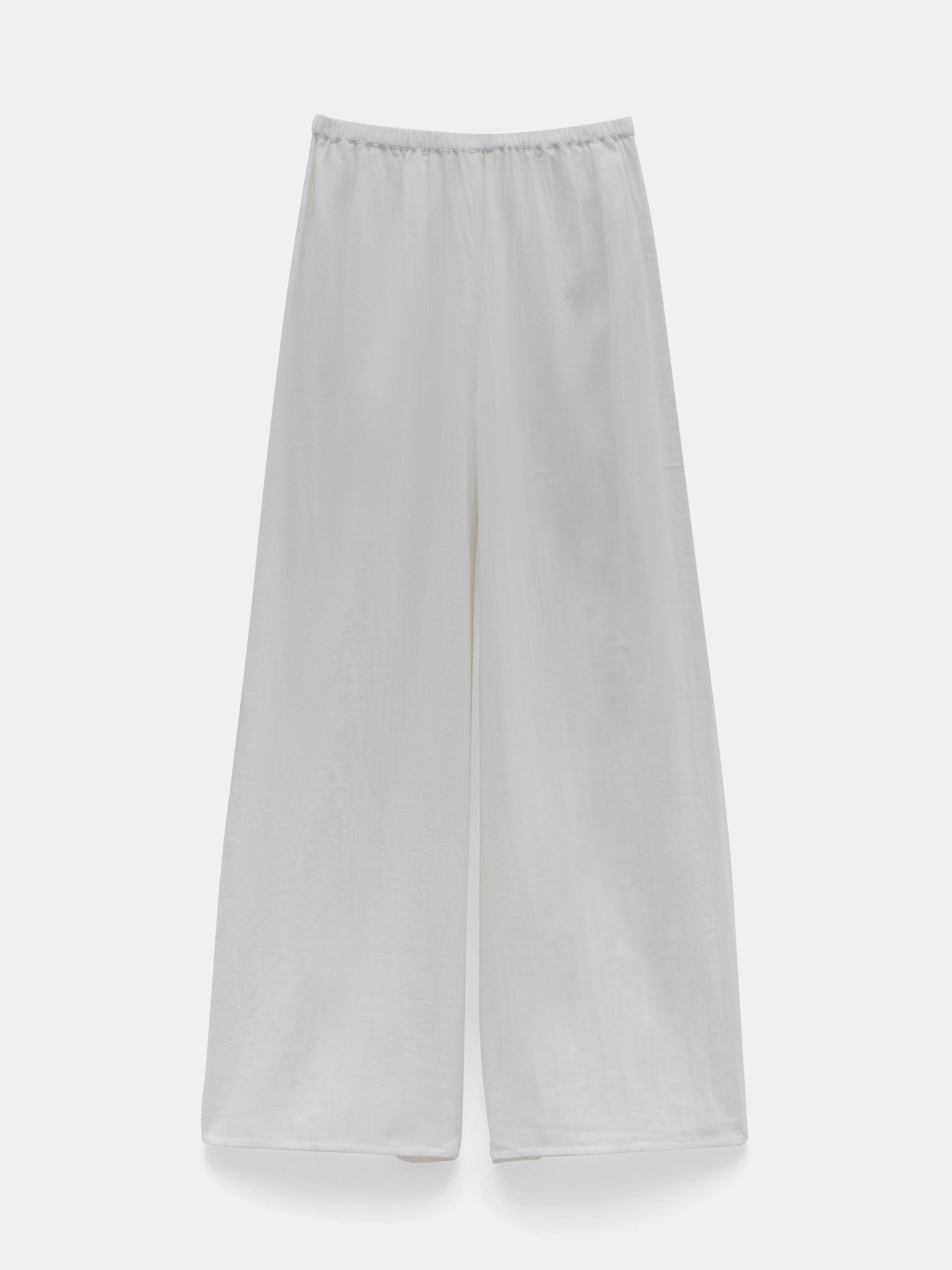 Elodie Oversized Cheesecloth Trousers