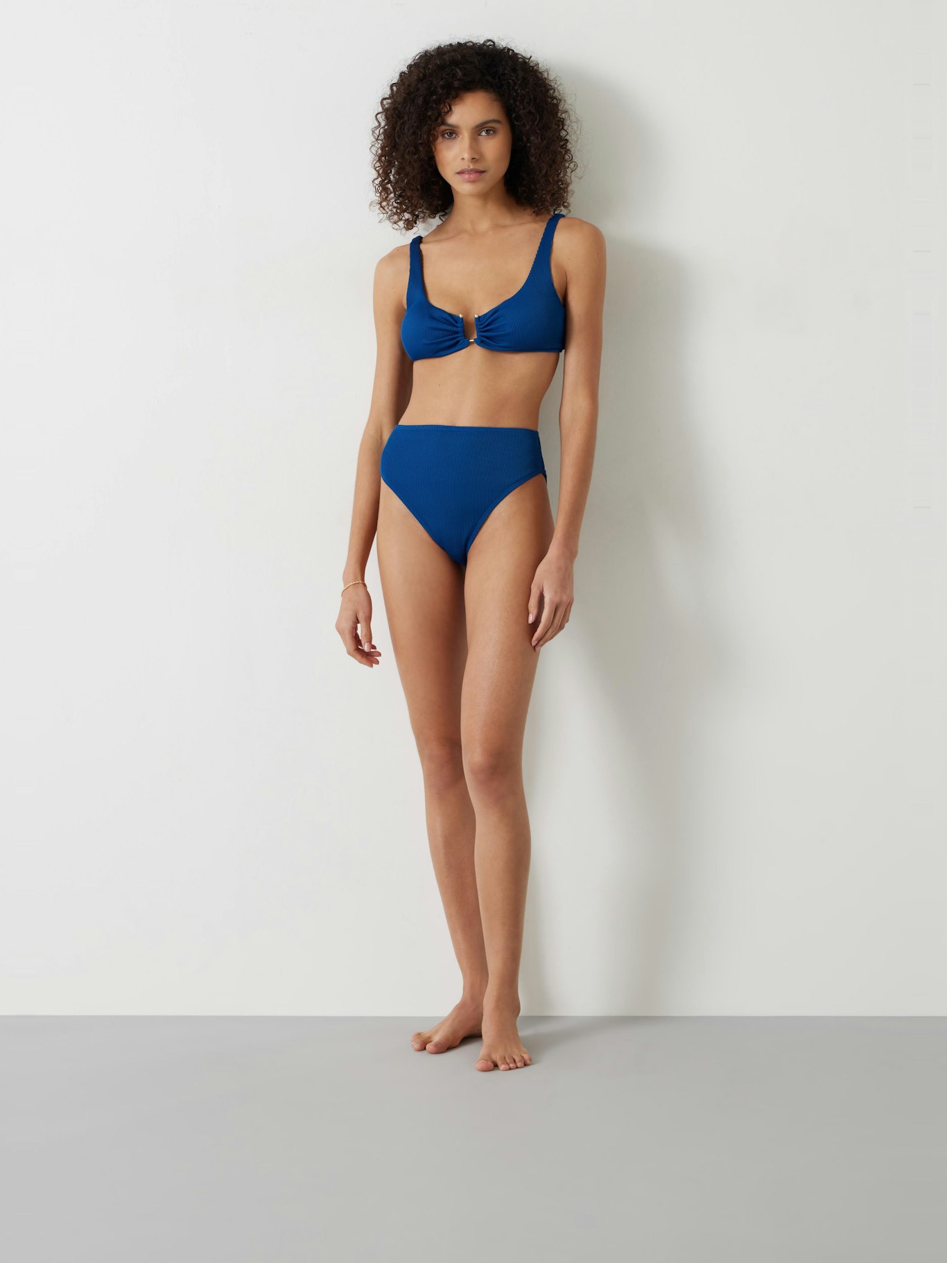 010405-1588-01 Harper High Waisted Rib Bikini Bottoms