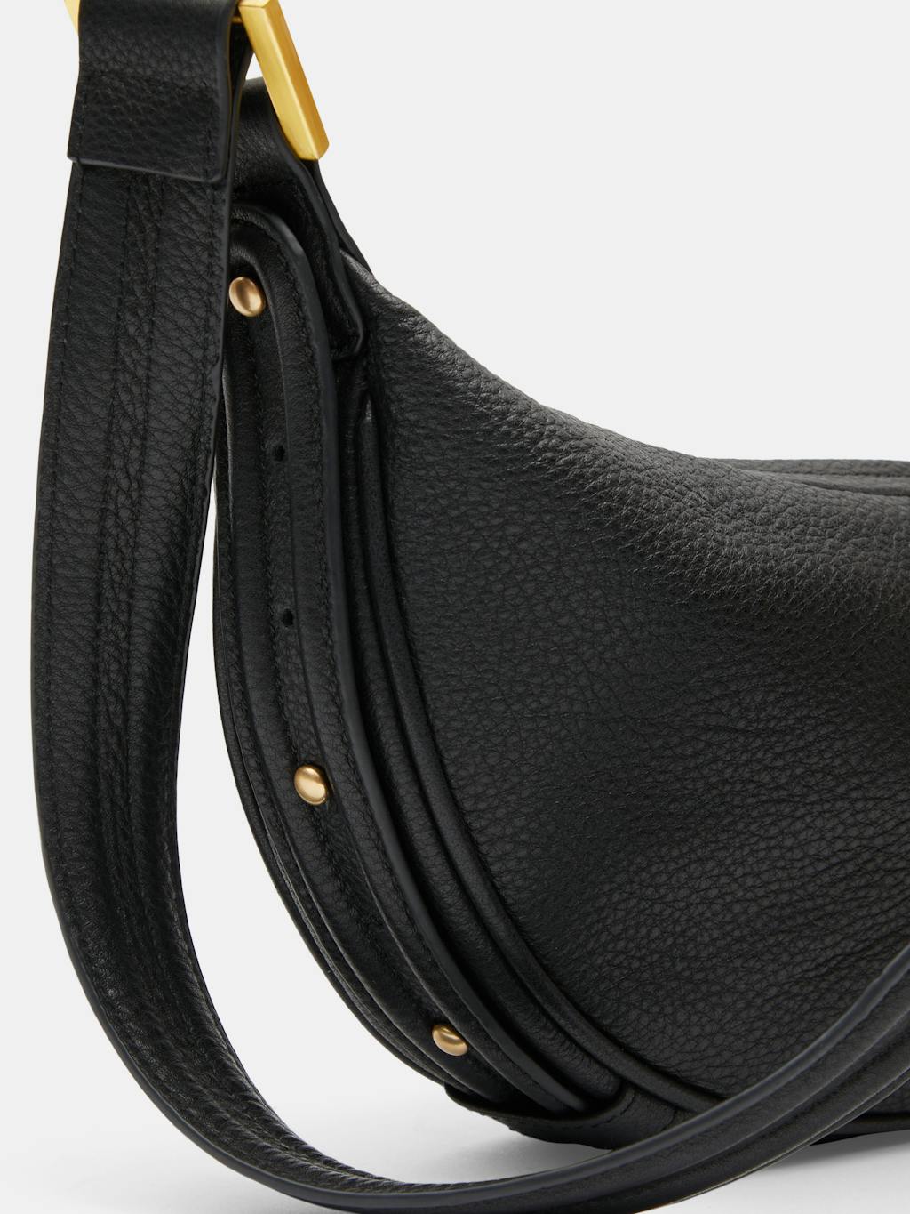 009454-0456-04 Rory Crescent Leather Crossbody Bag