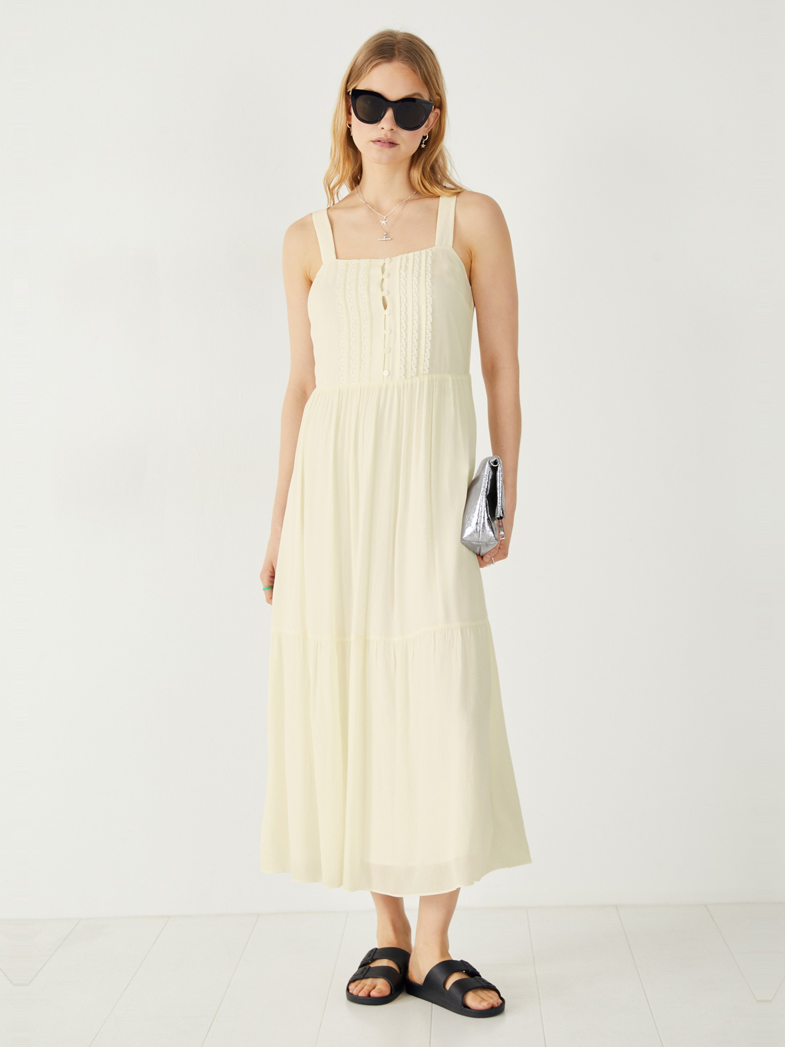 Katrina Lace Midi Dress