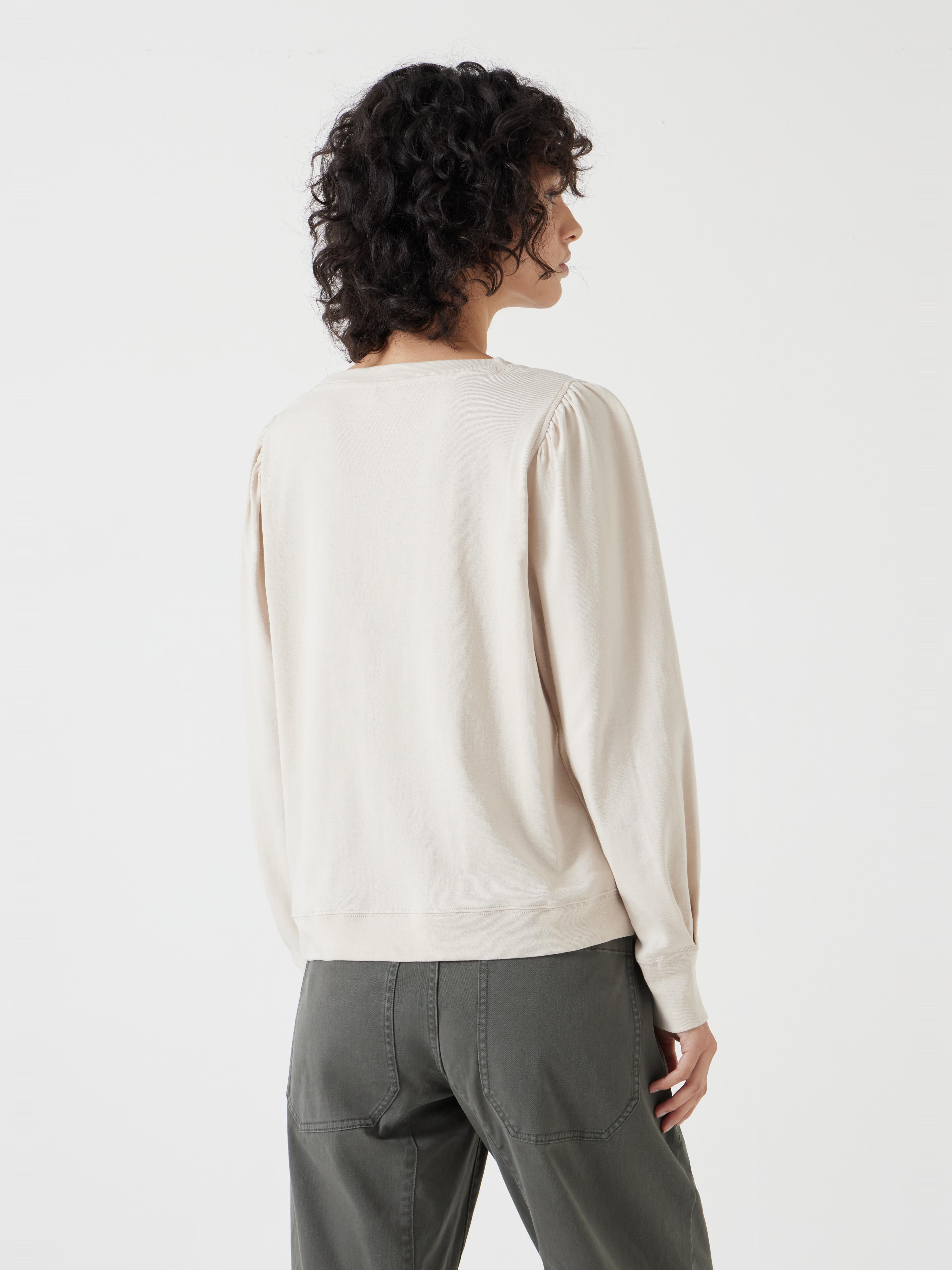 Emily Puff Sleeve Cotton Jersey Top