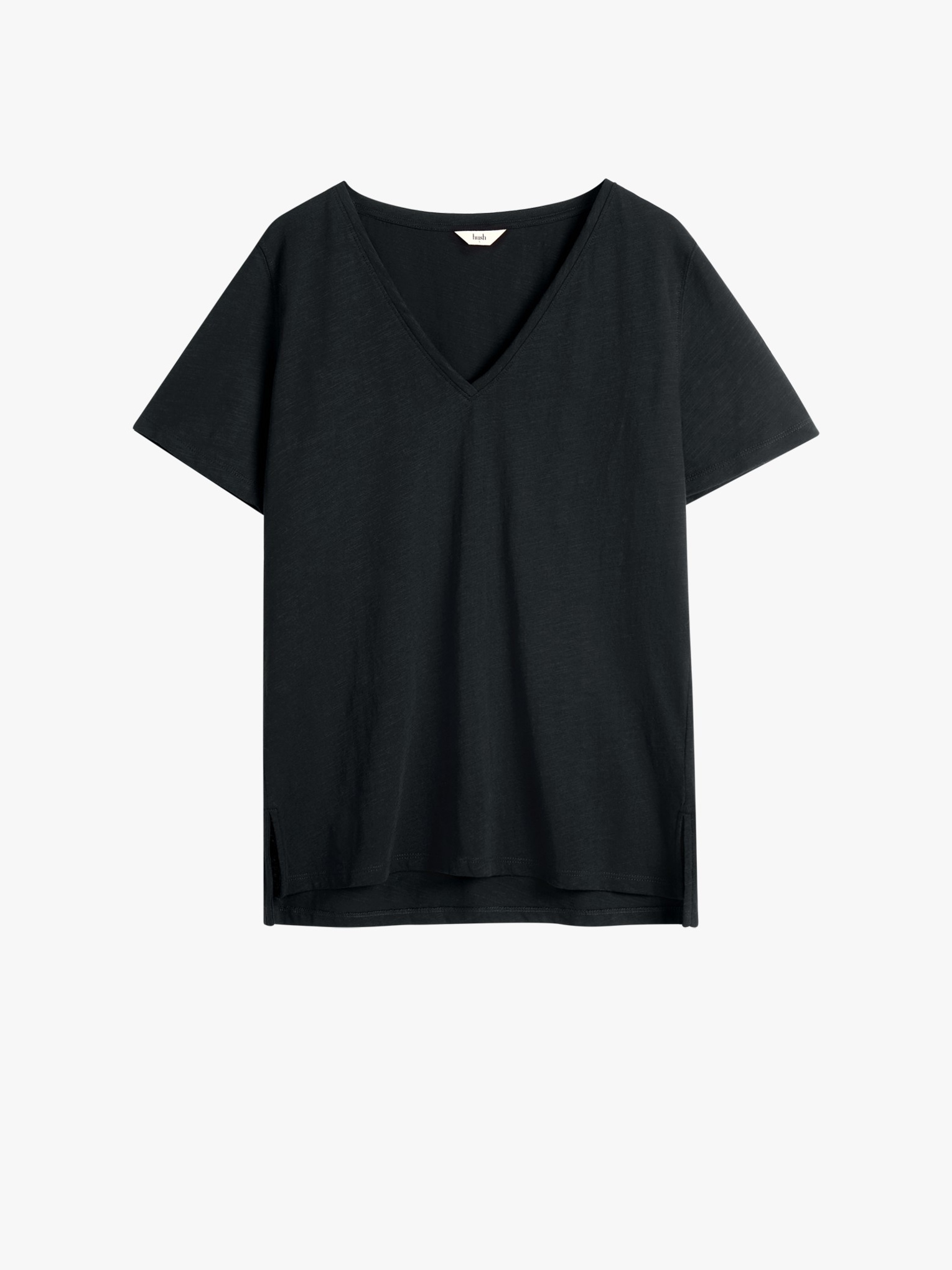 Kali Cotton Slub V-Neck T-Shirt