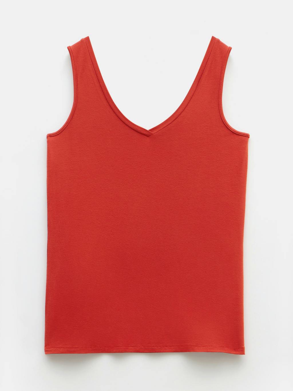 005892-3220-07 Sally V-Neck Jersey Vest Top