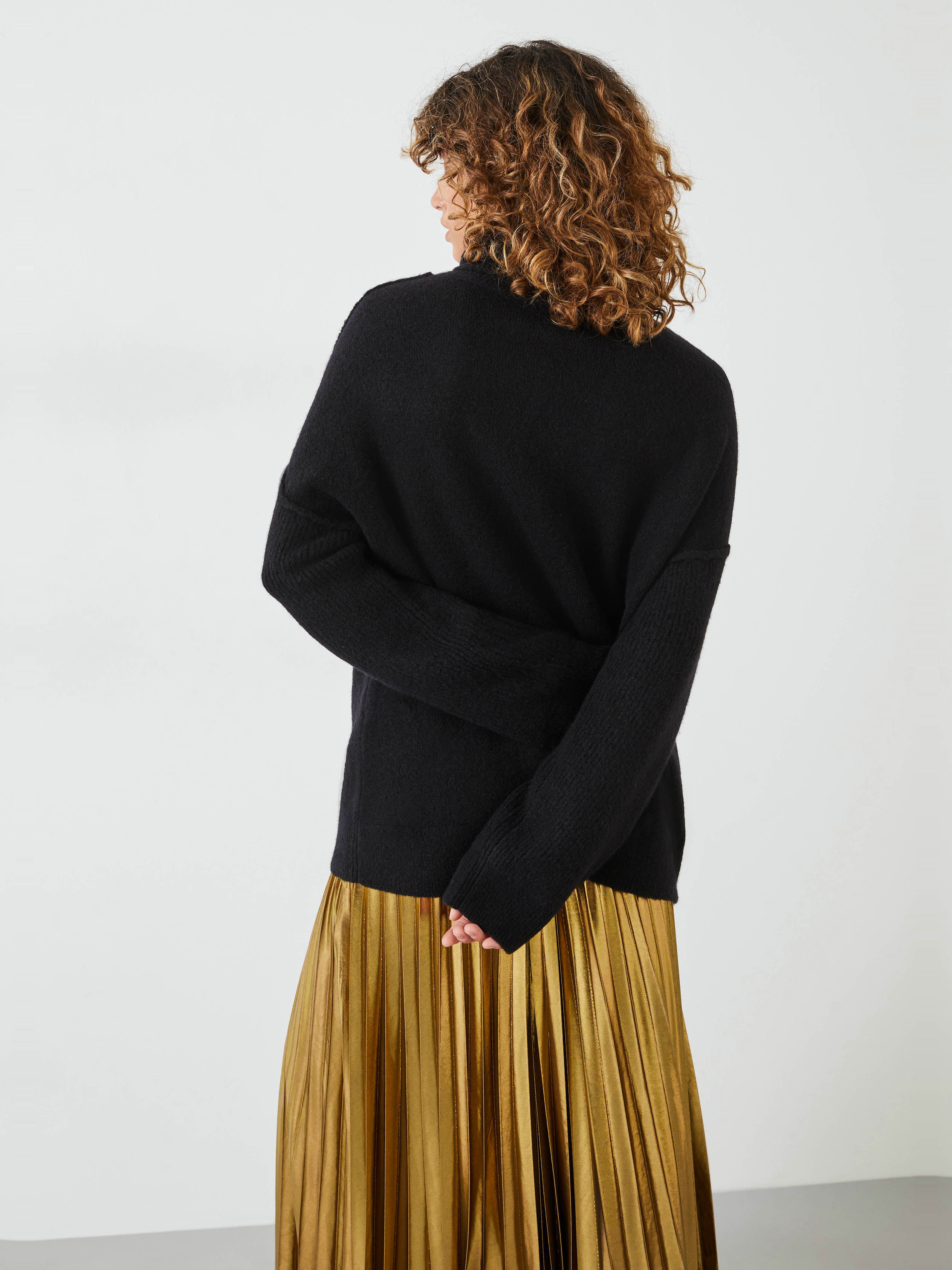 Meryl Roll Neck Wool Blend Jumper