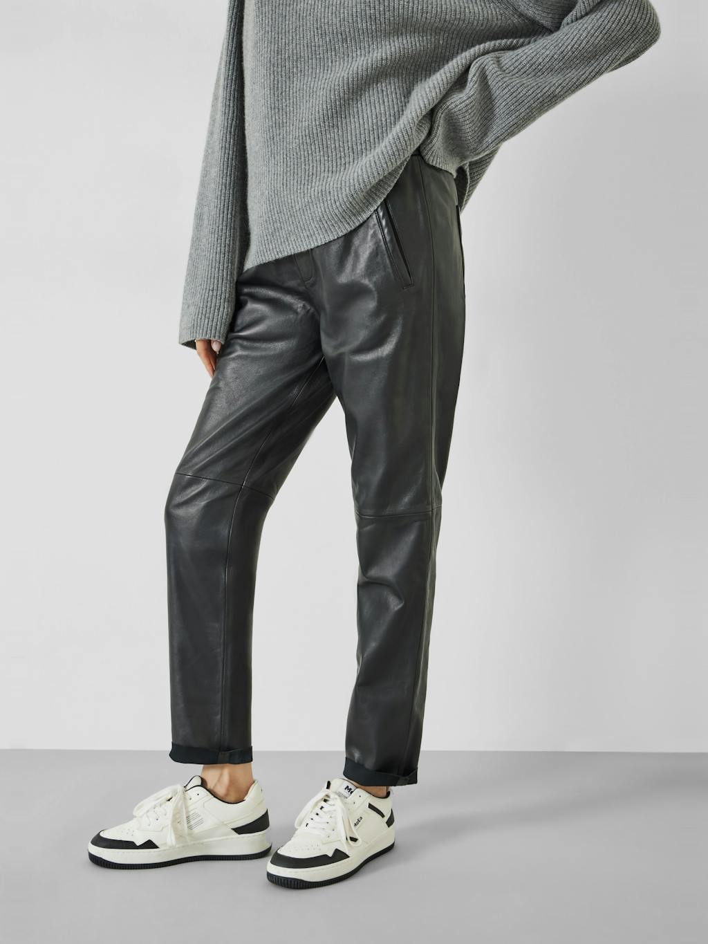 000371-0459-02 Leather Joggers