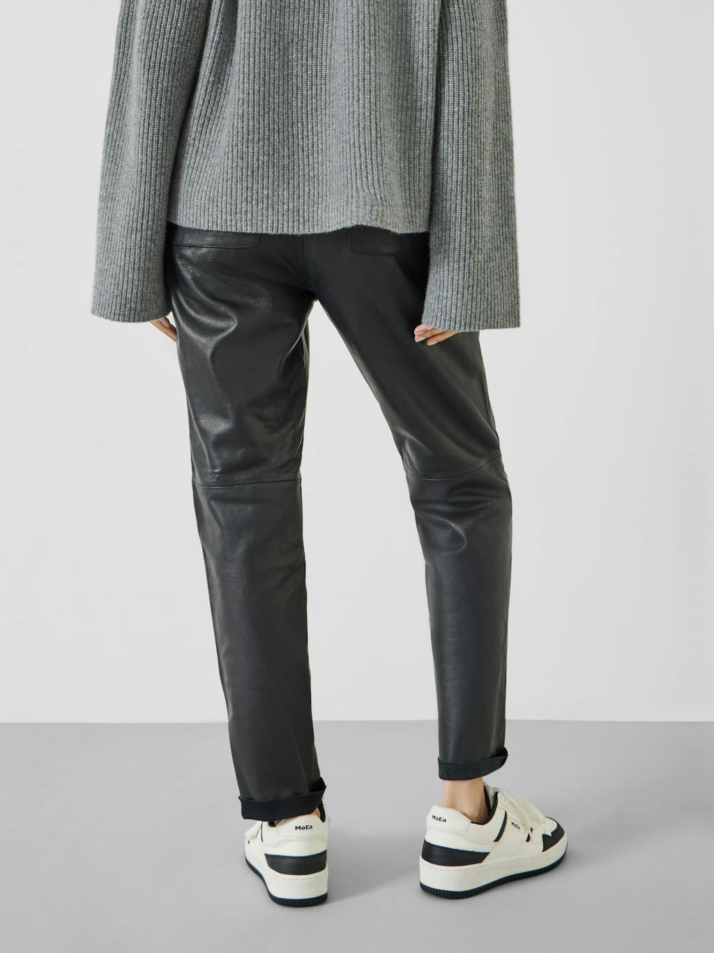 000371-0459-03 Leather Joggers