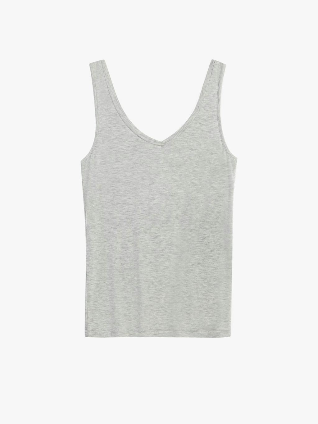 005892-2835-07 Sally V-Neck Jersey Vest Top