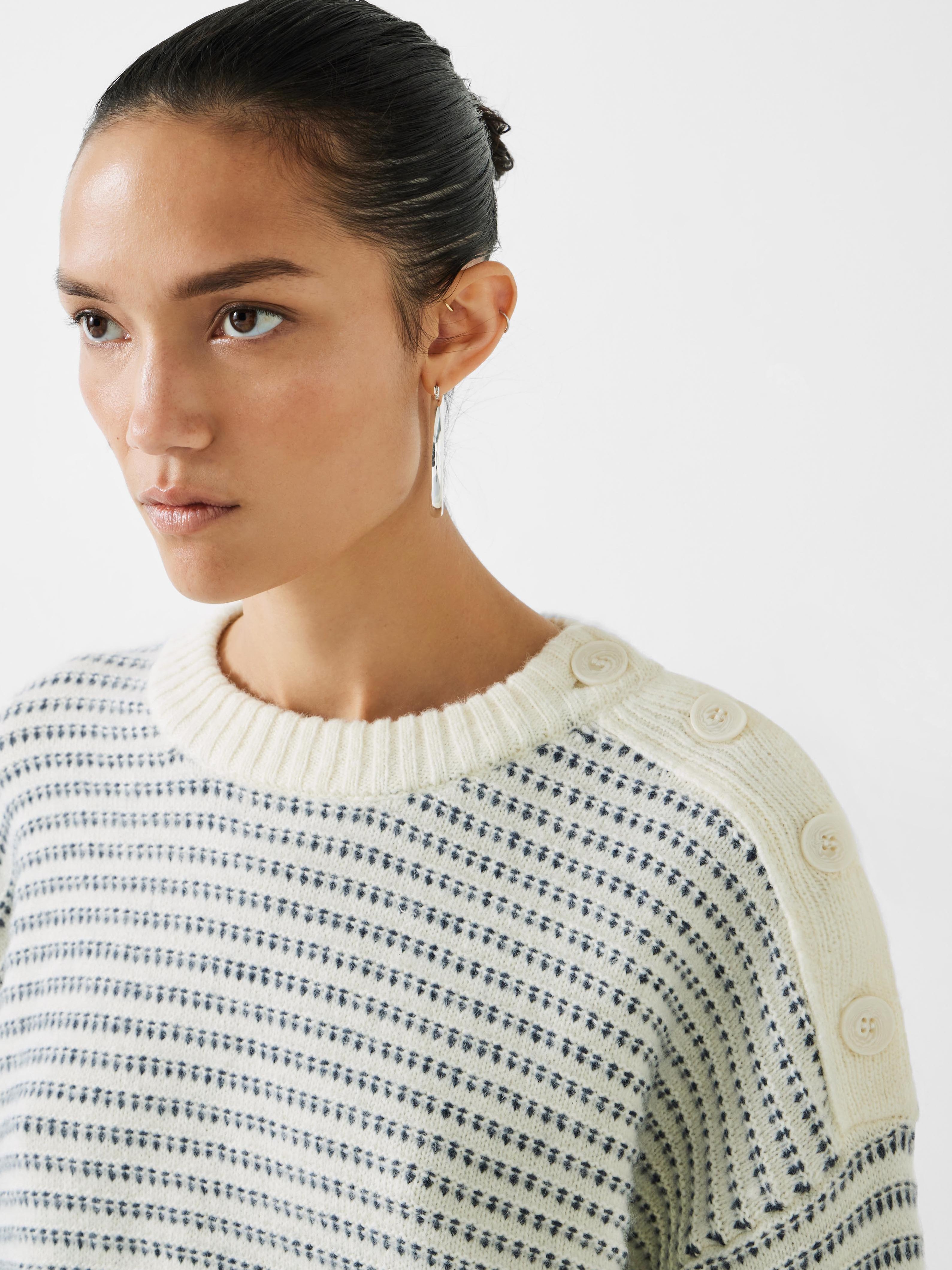 Zoya Stripe Alpaca Blend Jumper