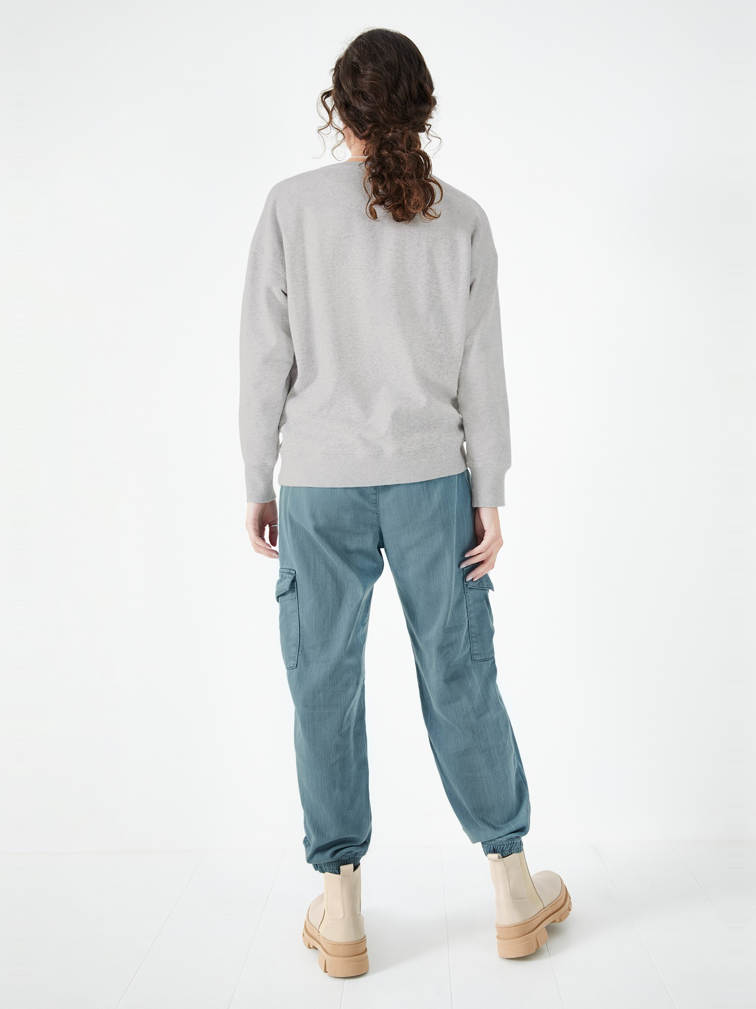 Washed Cargo Trousers