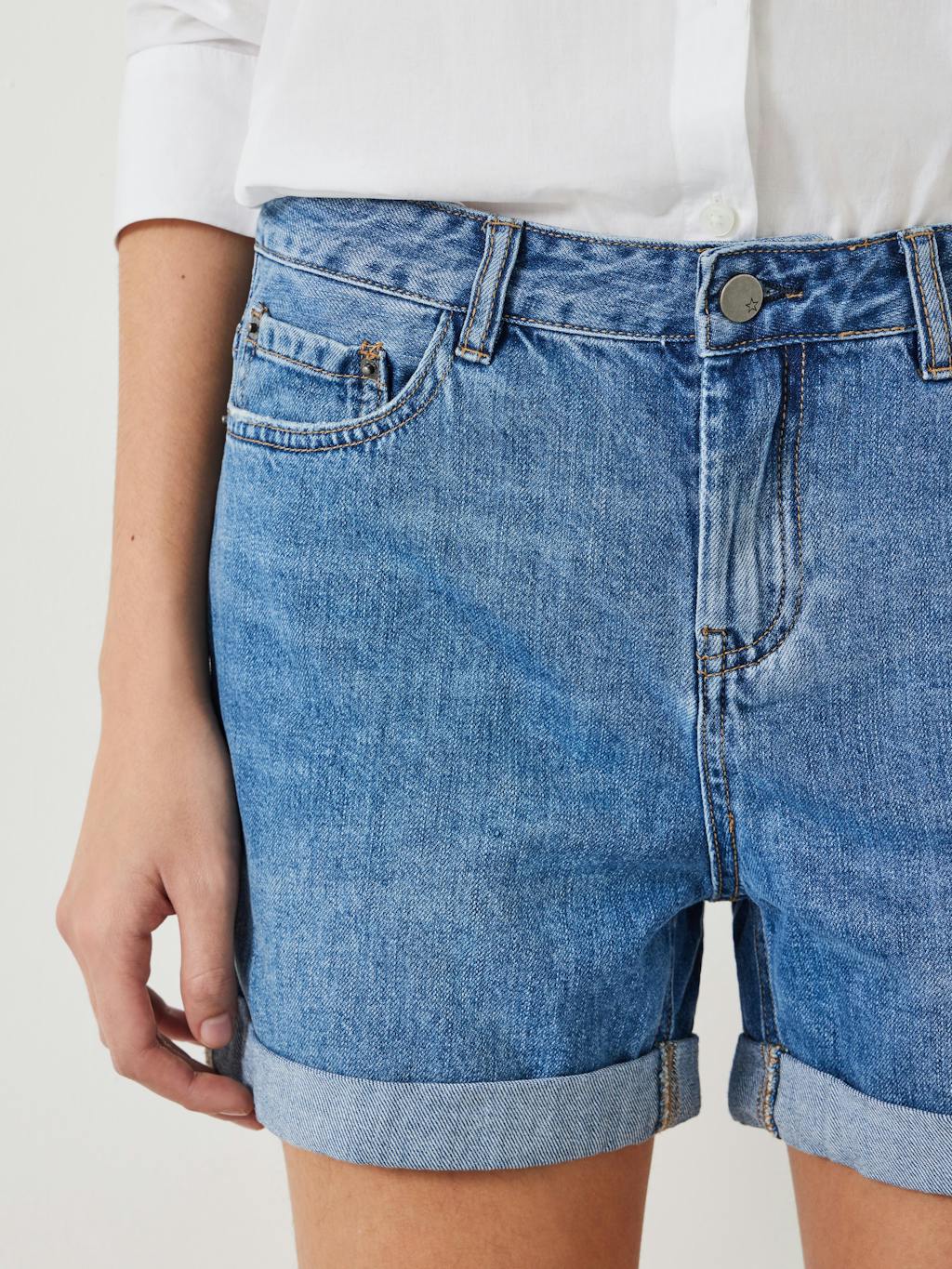 001999-3007-04 Denim Shorts