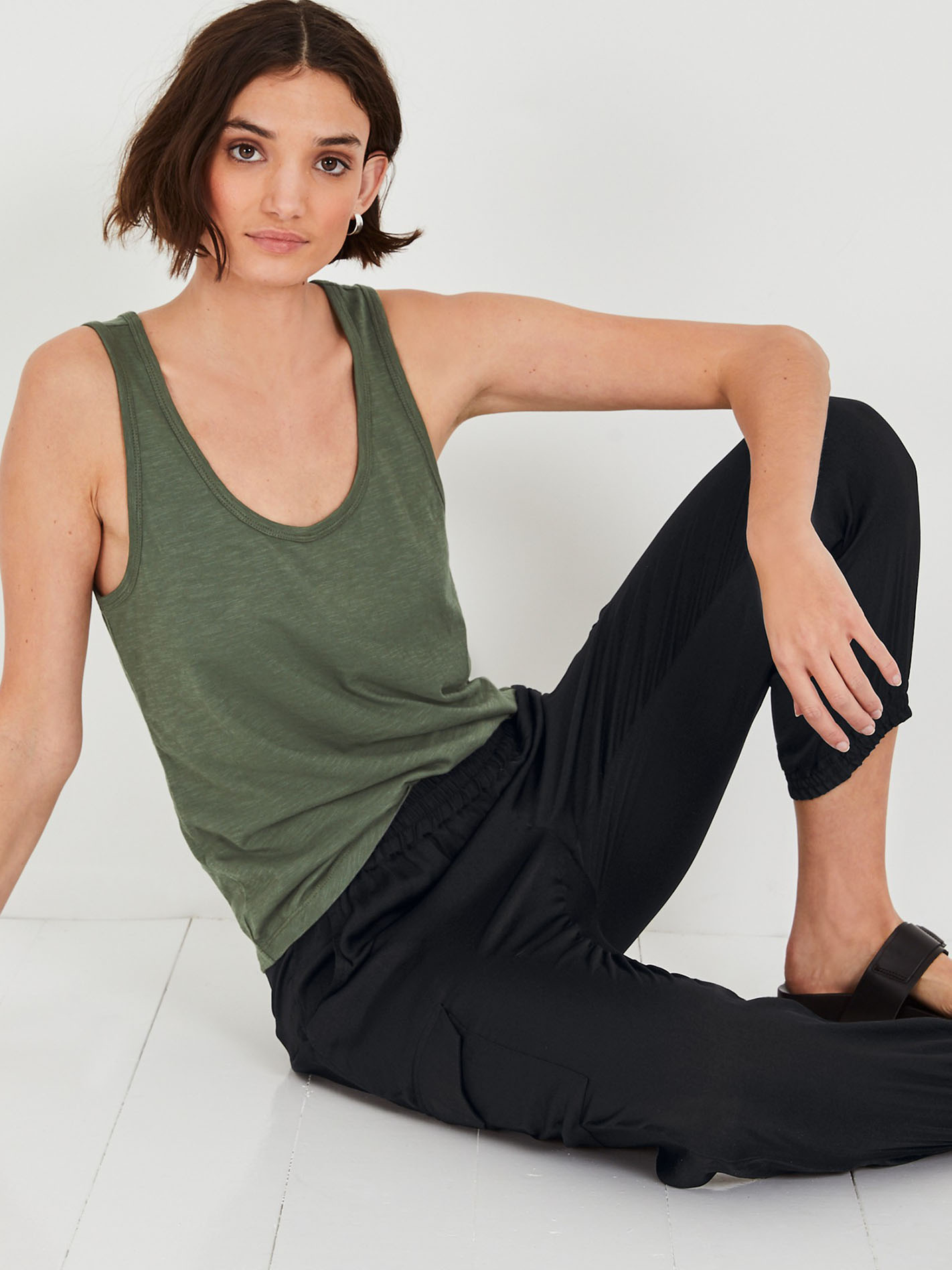 Cotton Slub Tank Top