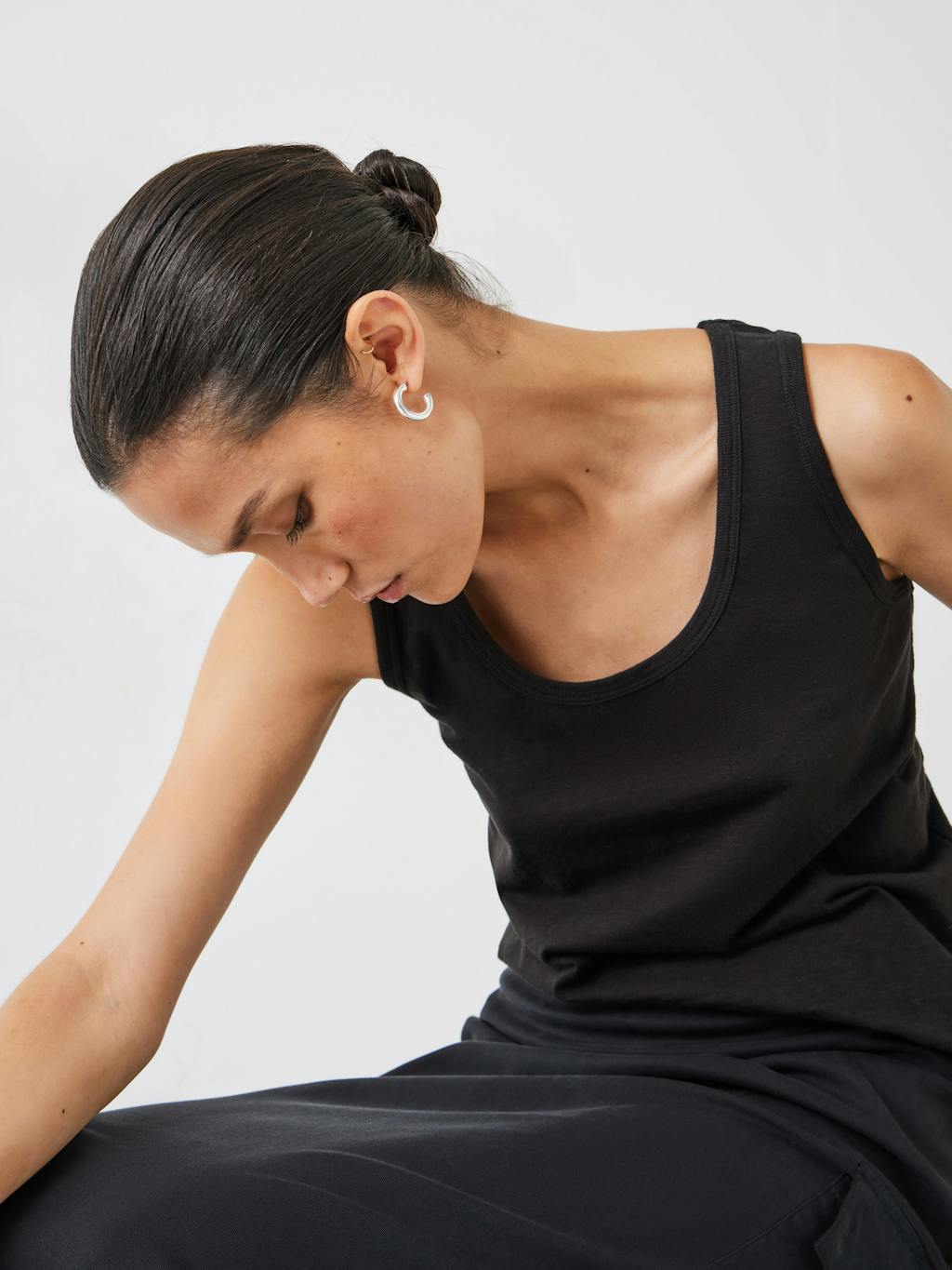 000503-0456-04 Cotton Slub Tank Top