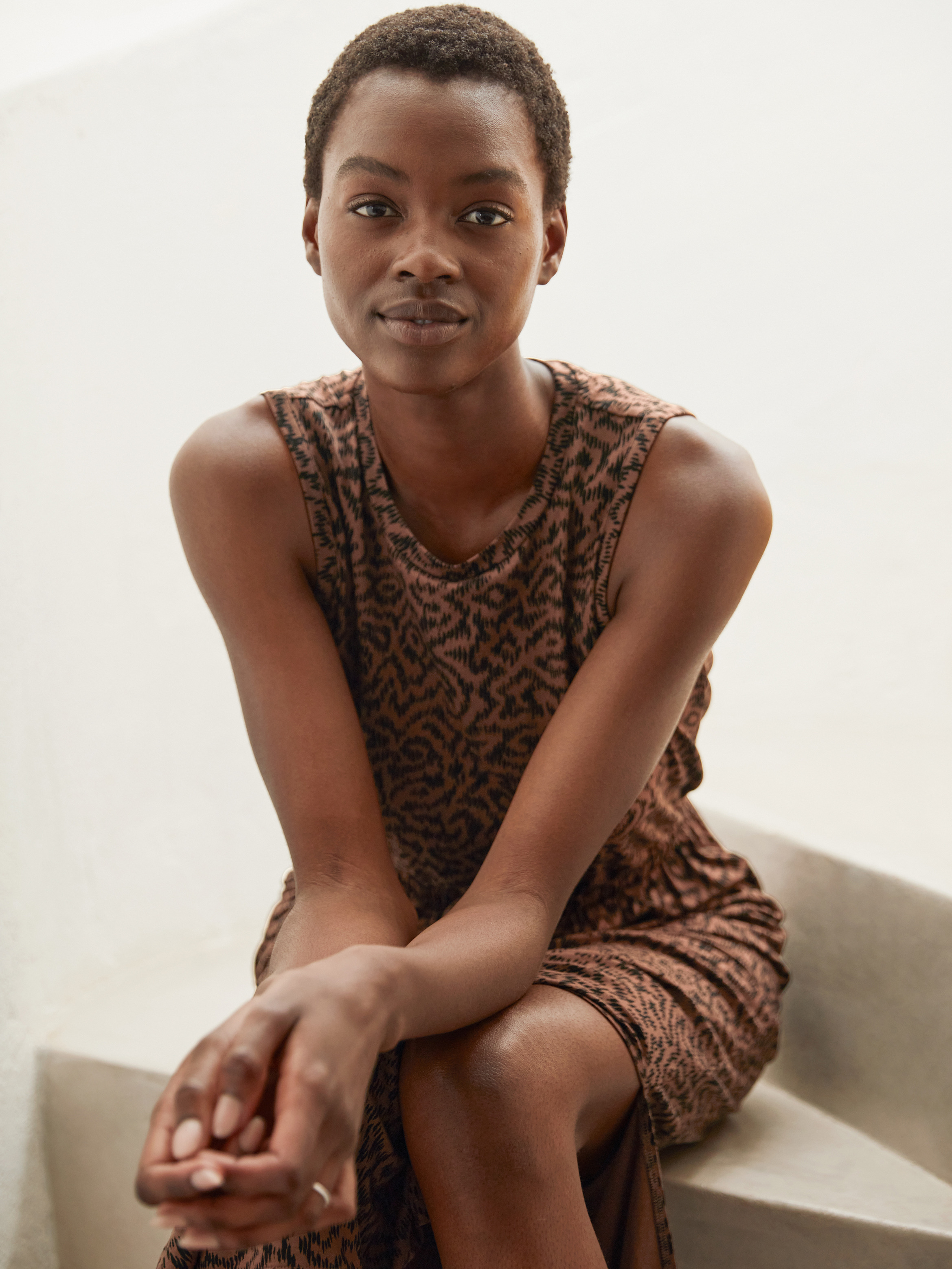 Aida Jersey Midi Dress