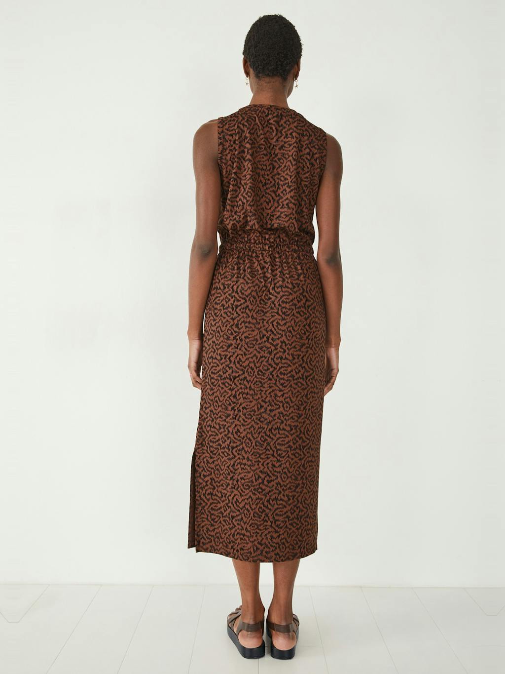 008083-4244-02 Aida Jersey Midi Dress