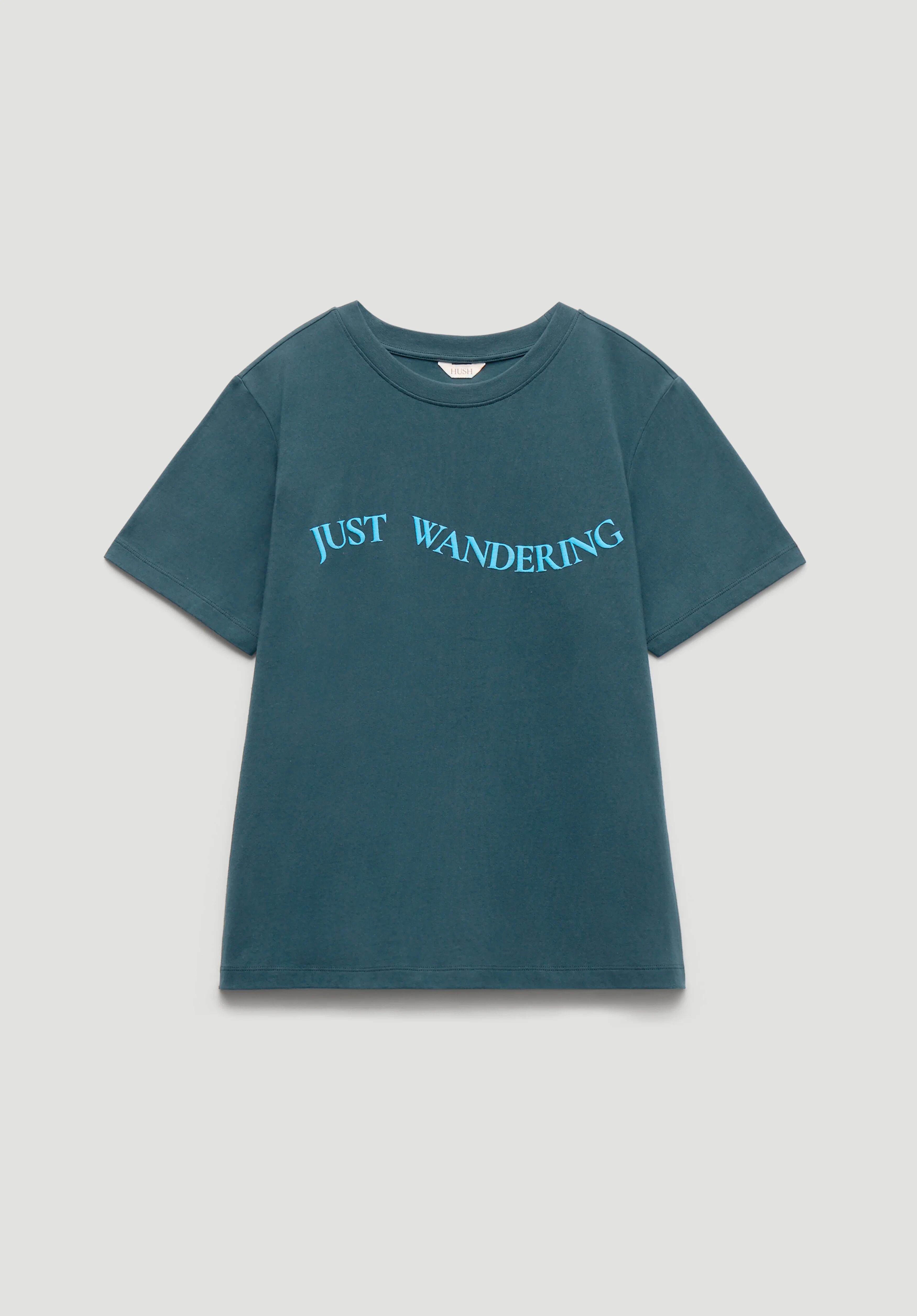 Just Wandering Graphic Cotton T-Shirt