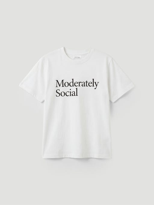 Moderately Social Graphic T-Shirt