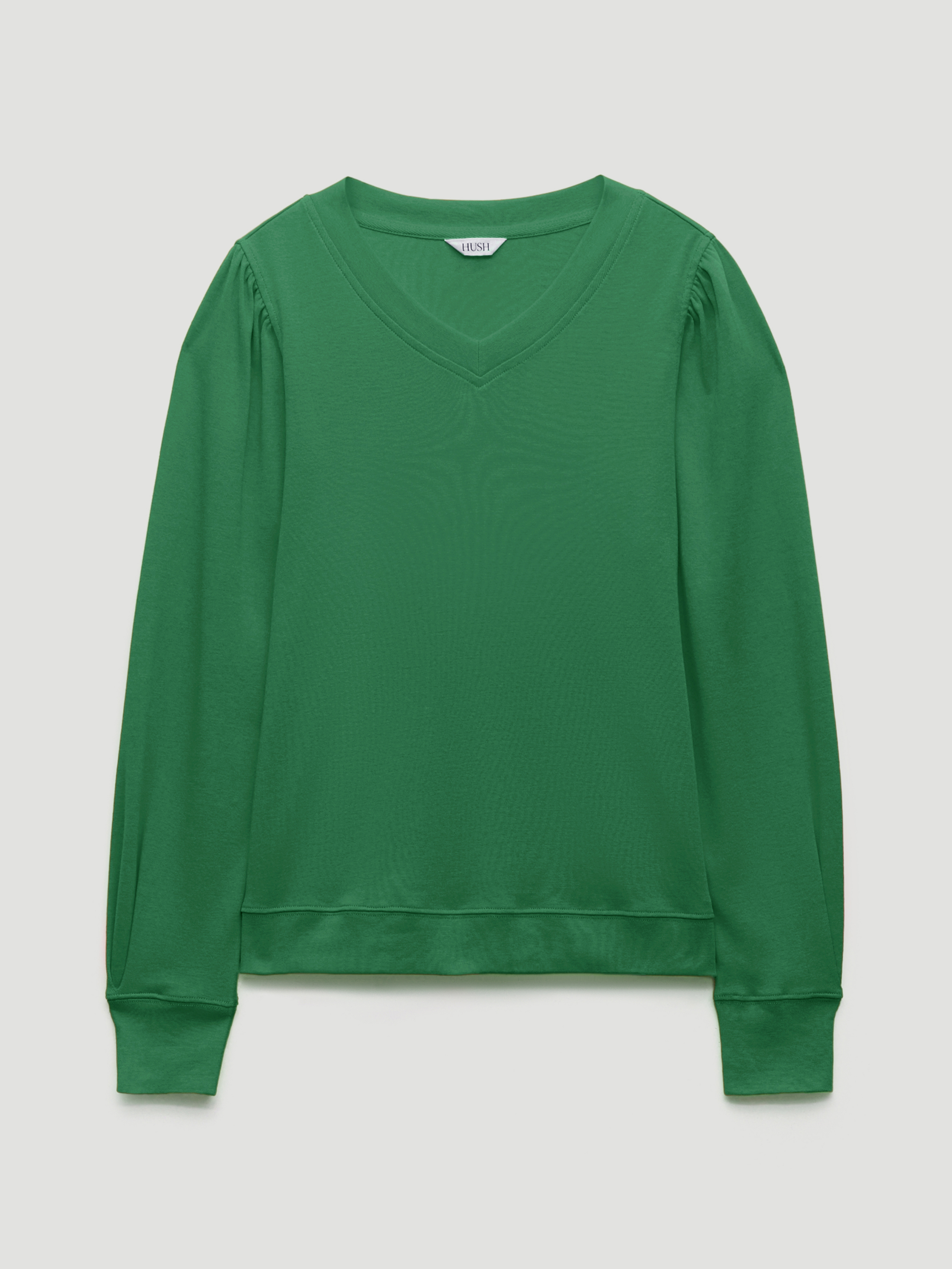 Emily V-Neck Puff Sleeve Top