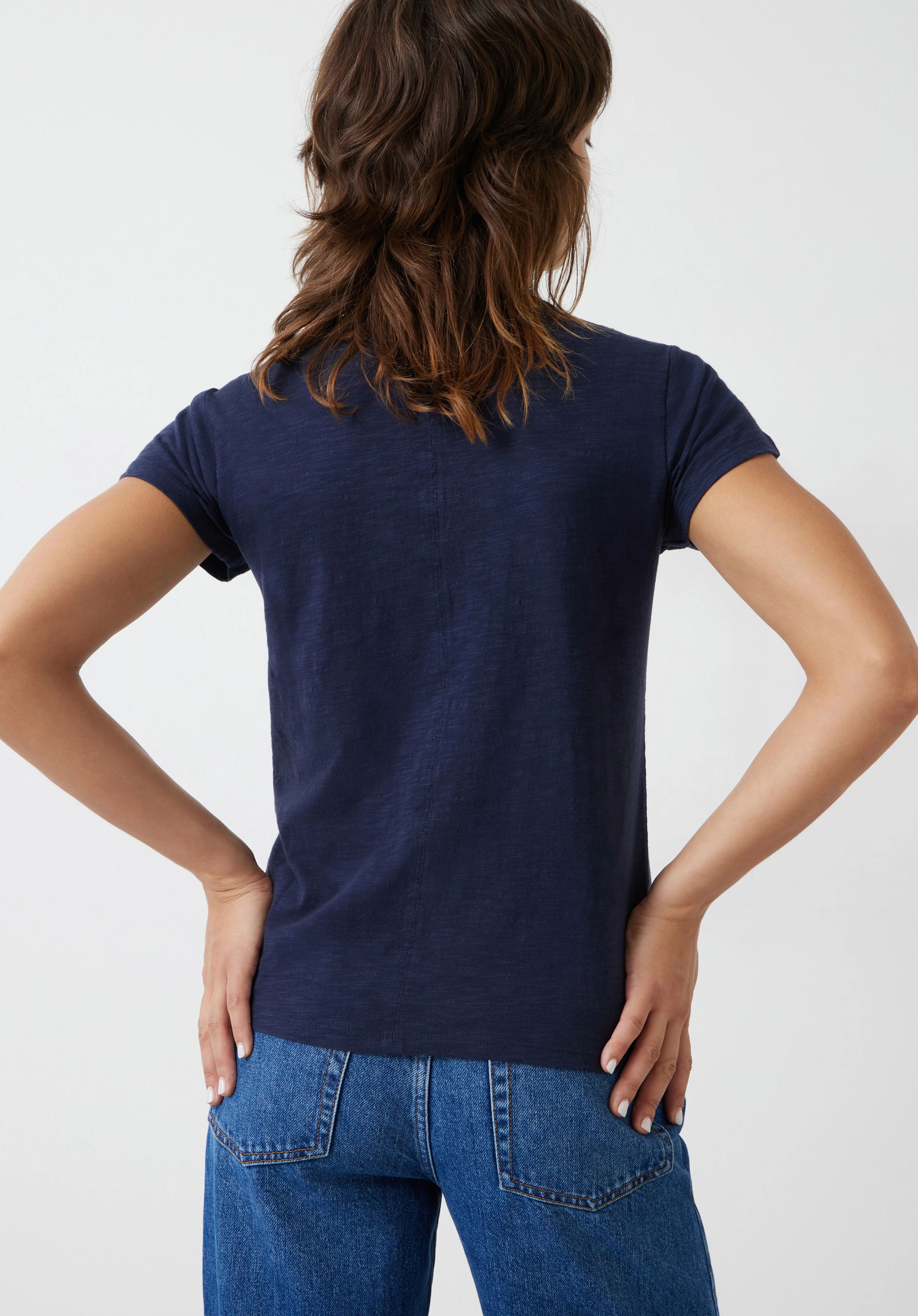 Slim Fit Slub Crew T-Shirt