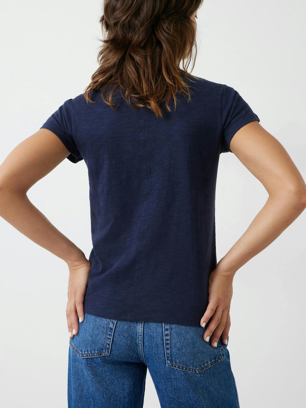 Slim Fit Slub Crew T-Shirt Slim Fit Slub Crew T-Shirt