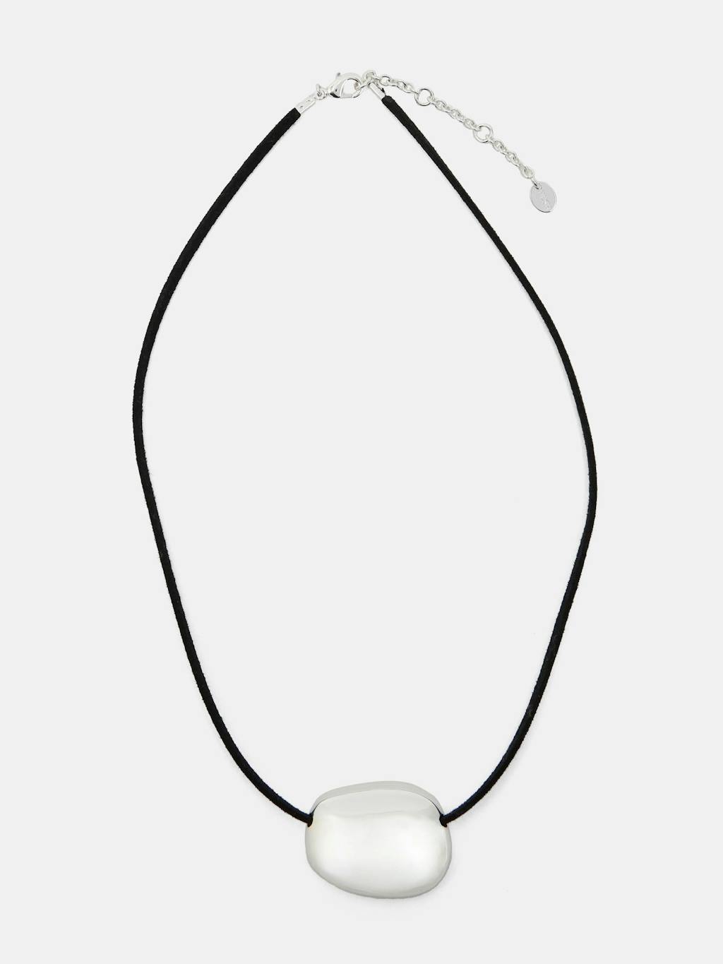 013687-3038-01 Pebble Pendant Cord Necklace