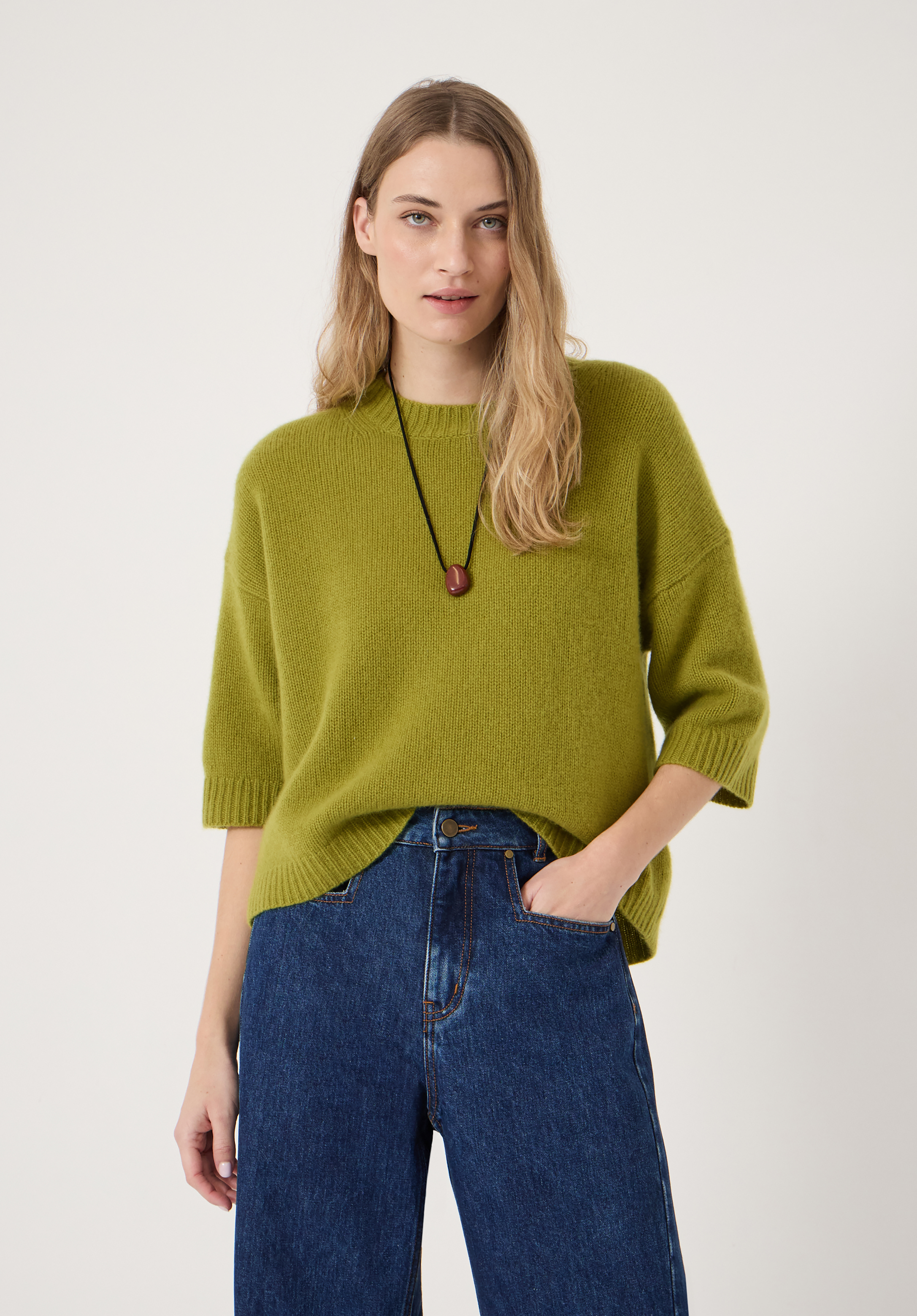 Cherrie Chunky Cashmere Tee