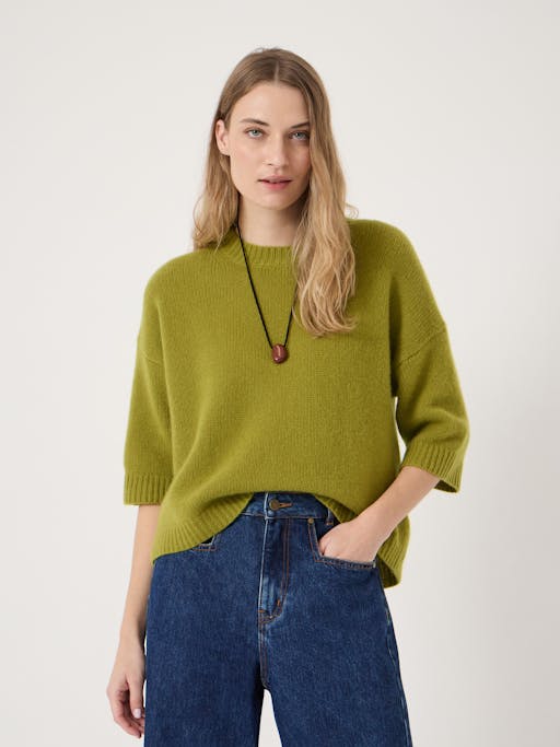 Cherrie Chunky Cashmere Tee