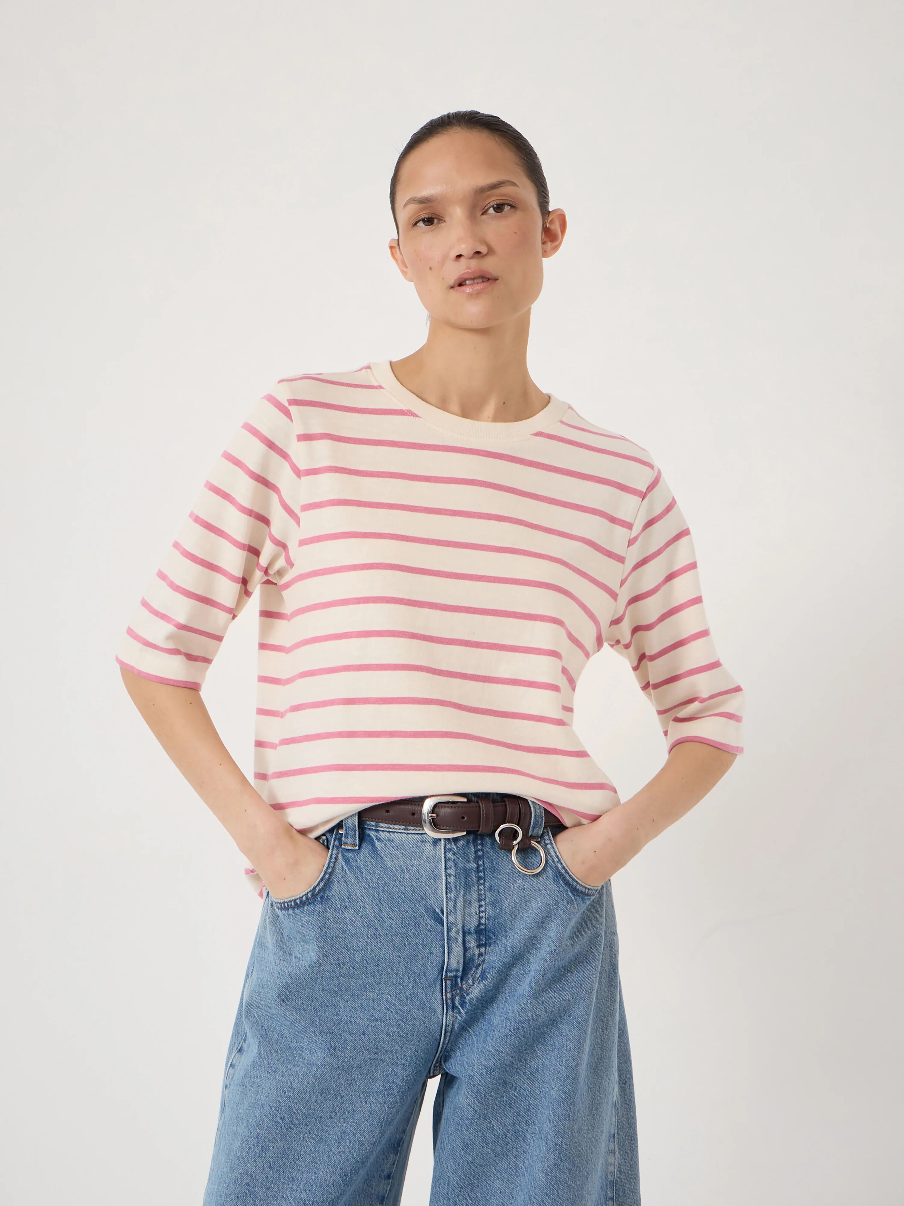 Sora Striped Relaxed T-Shirt