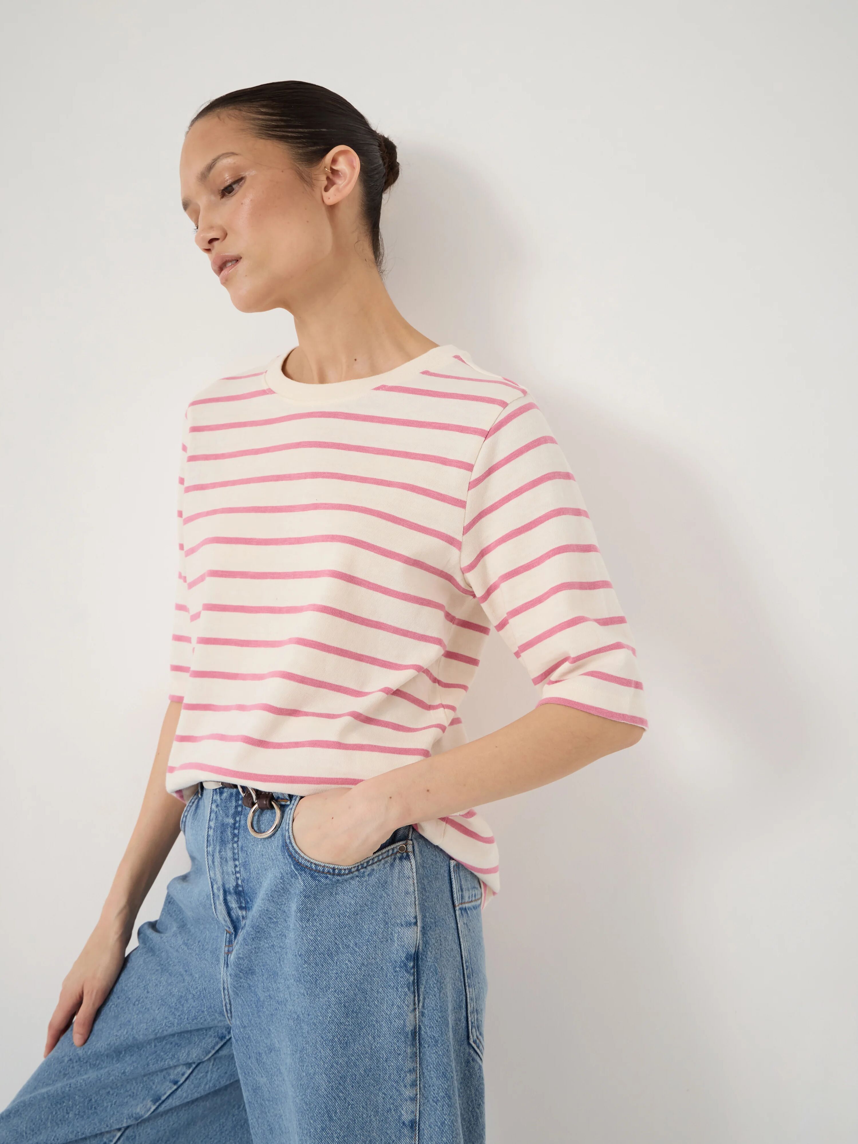 Sora Striped Relaxed T-Shirt