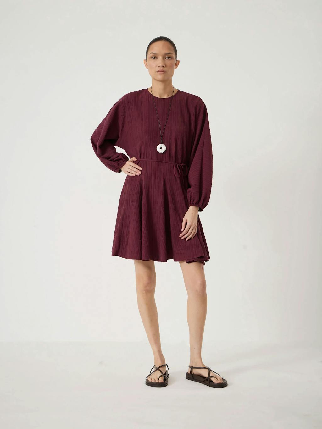 014556-3278-05.jpg Thorne Godet Skirt Mini Dress