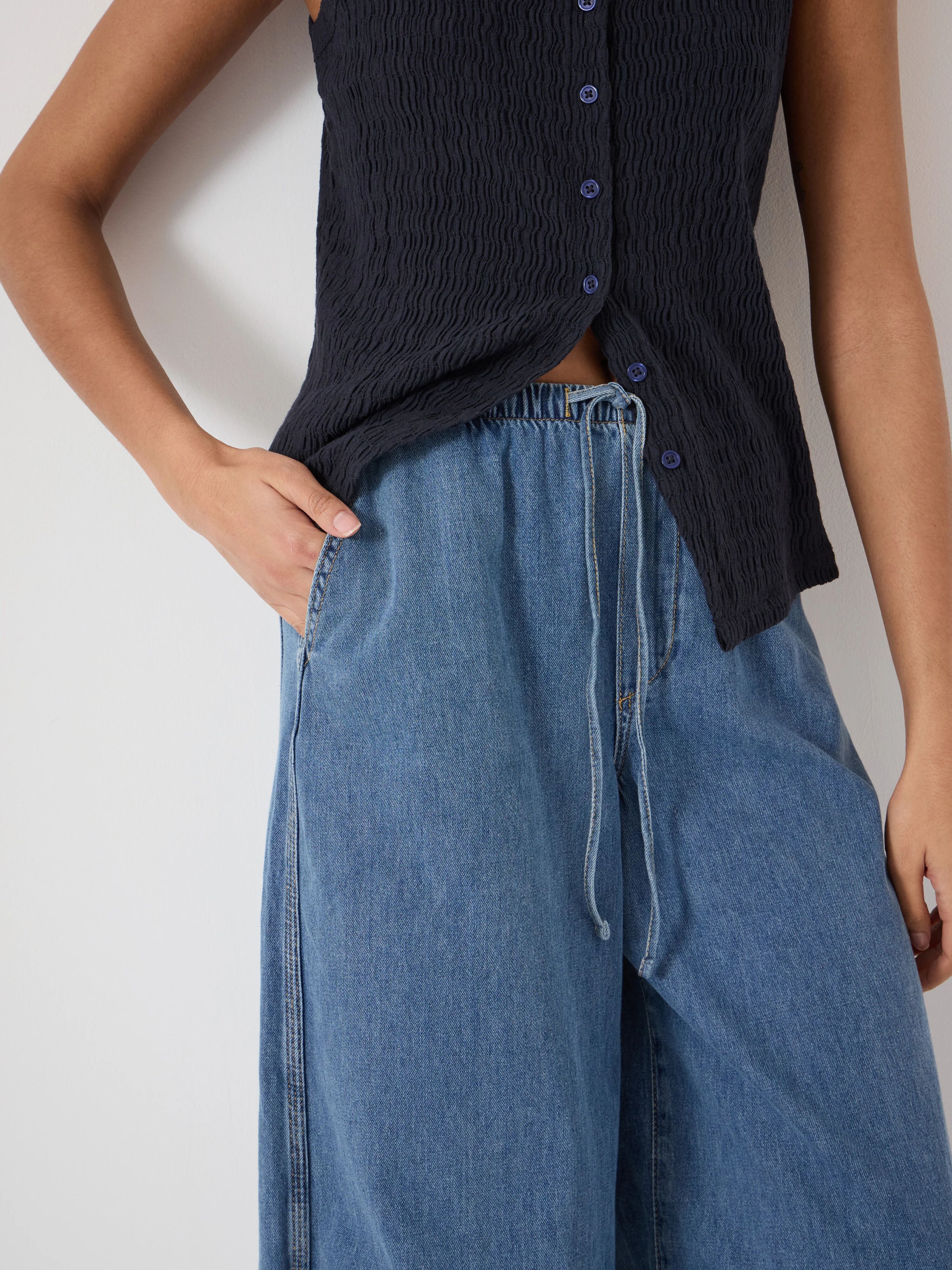 Billie Bubble Hem Jeans