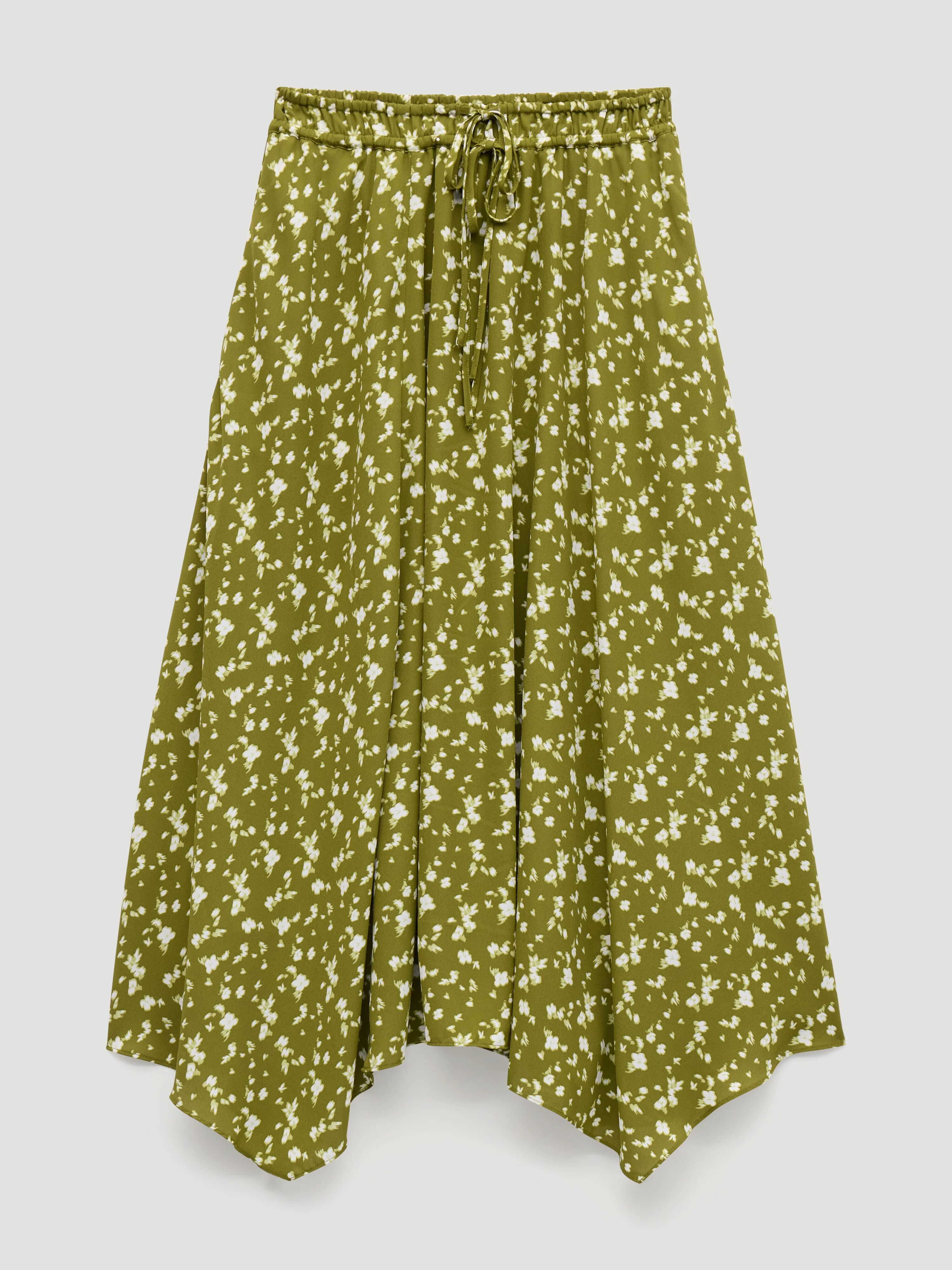 Kaia Chiffon Hanky Hem Skirt