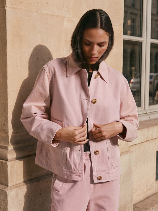 Avril Cotton Utility Barn Jacket