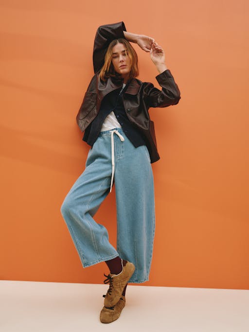 Supersoft Jackson Barrel Leg Jeans