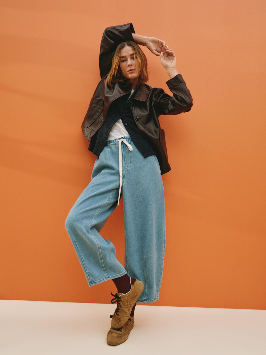 015366-1319-11 Shaw Leather Jacket