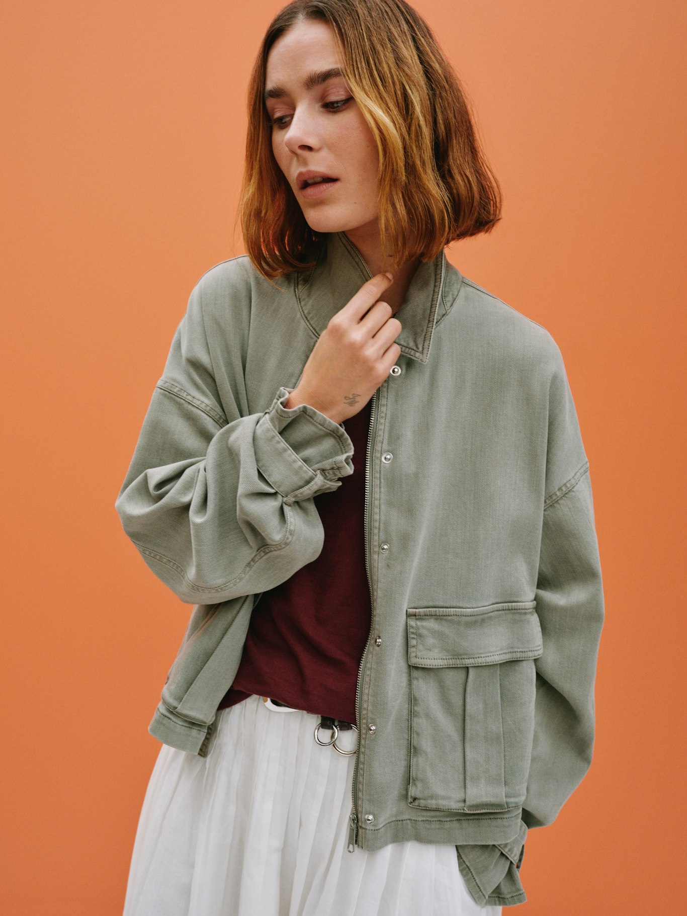 014897-2033-10 Melinda Supersoft Relaxed Utility Jacket