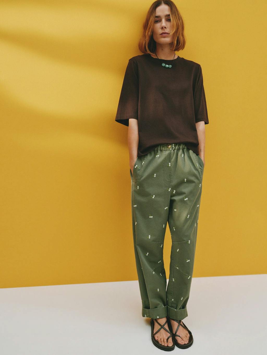 014902-2009-10 Jack Barrell Leg Embroidered Trousers