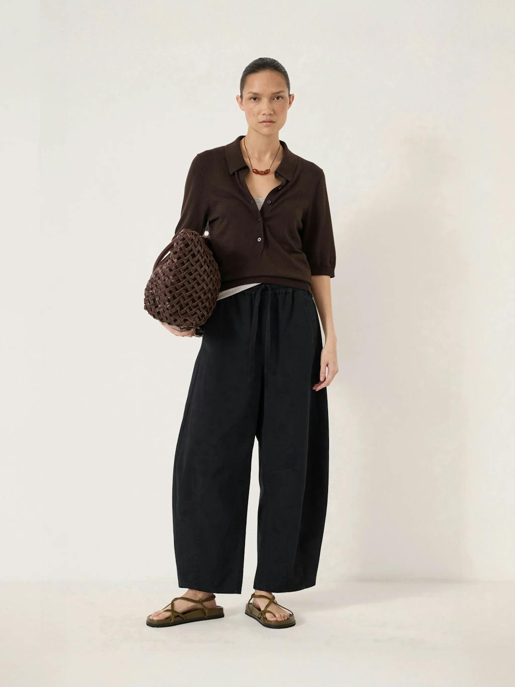 014410-0532-01.jpg Rina Pull On Barrel Leg Trousers