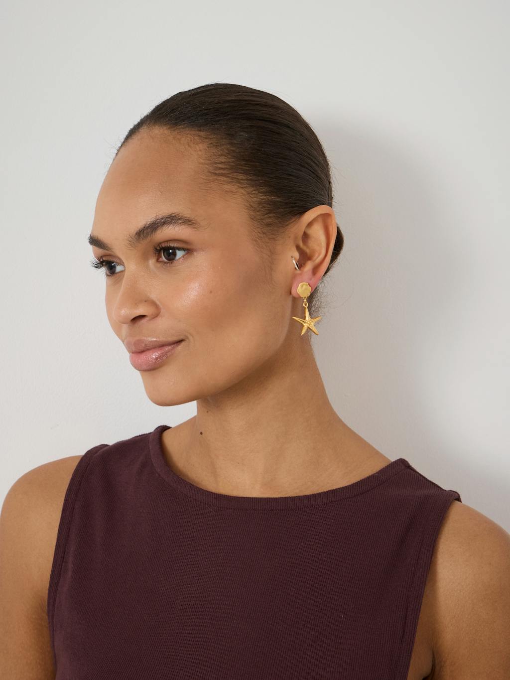 015343-3037-01 Starfish Drop Earrings