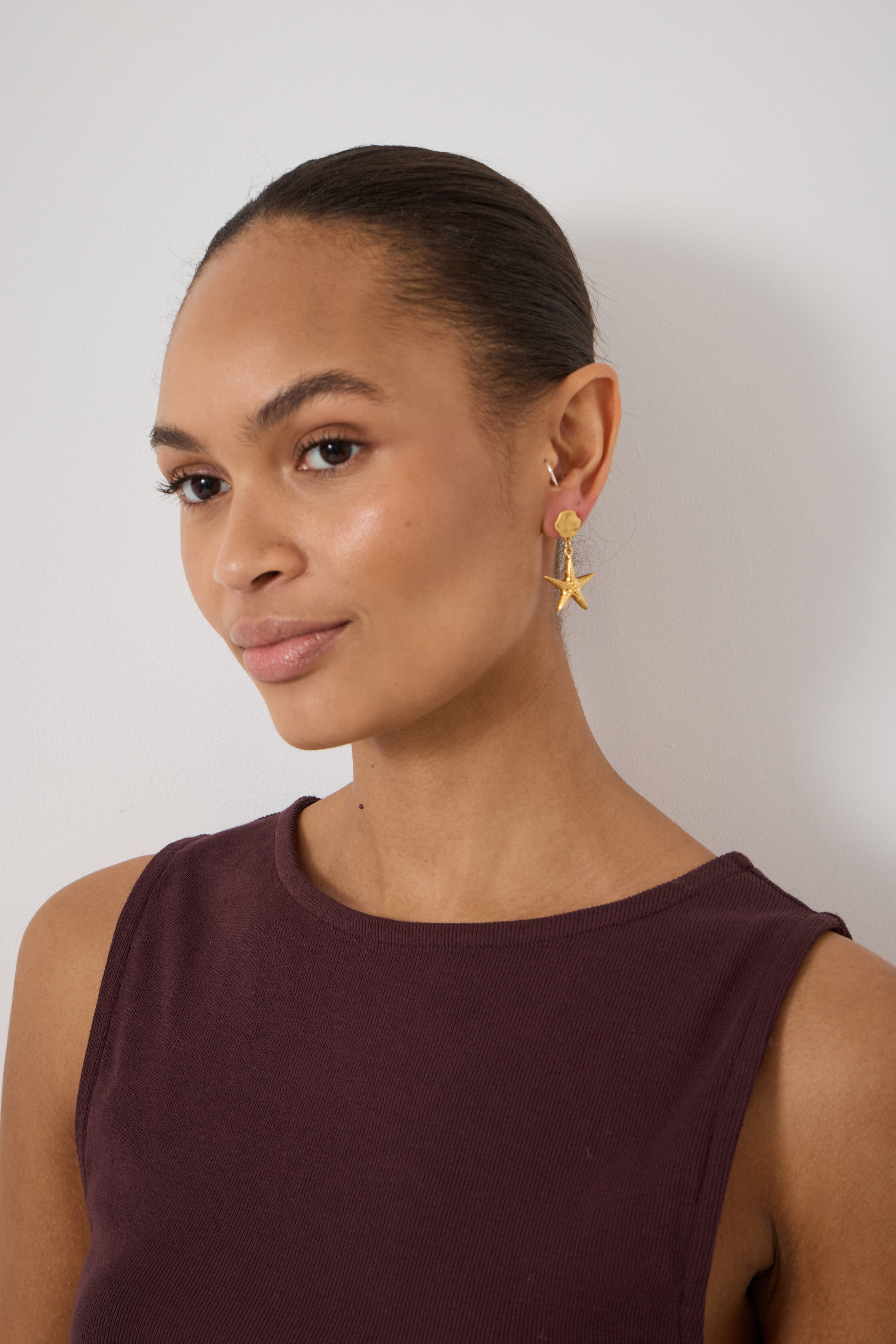 Starfish Drop Earrings